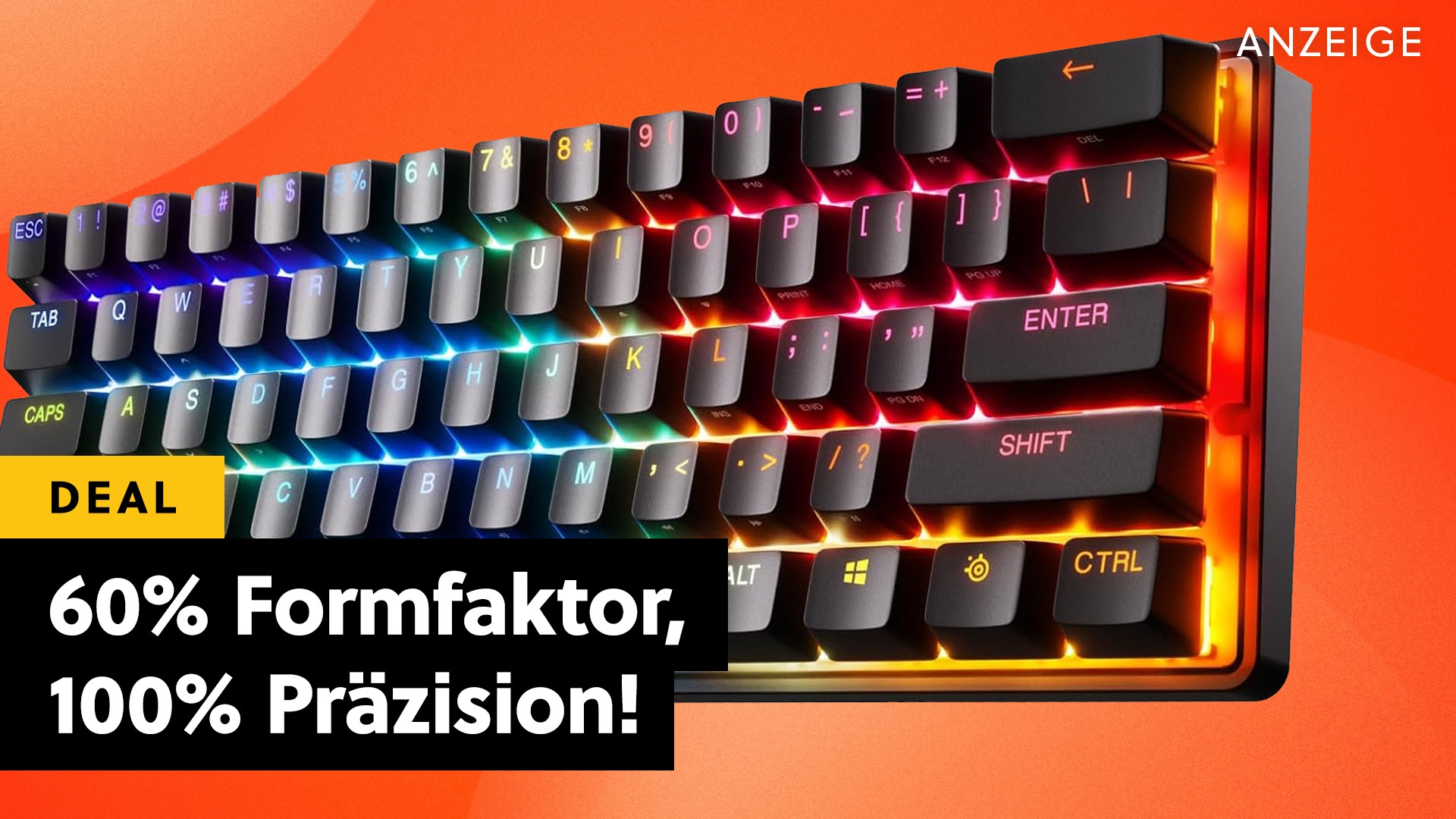 Deals: 60%-Tastatur - Die Apex Pro ist auch in der Mini-Variante eine Wucht [Anzeige]