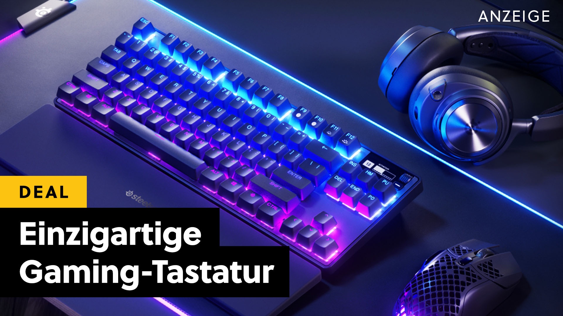 Diese Gaming-Tastatur macht etwas grundlegend anders als andere: Vor Weihnachten bekommt ihr sie besonders günstig!