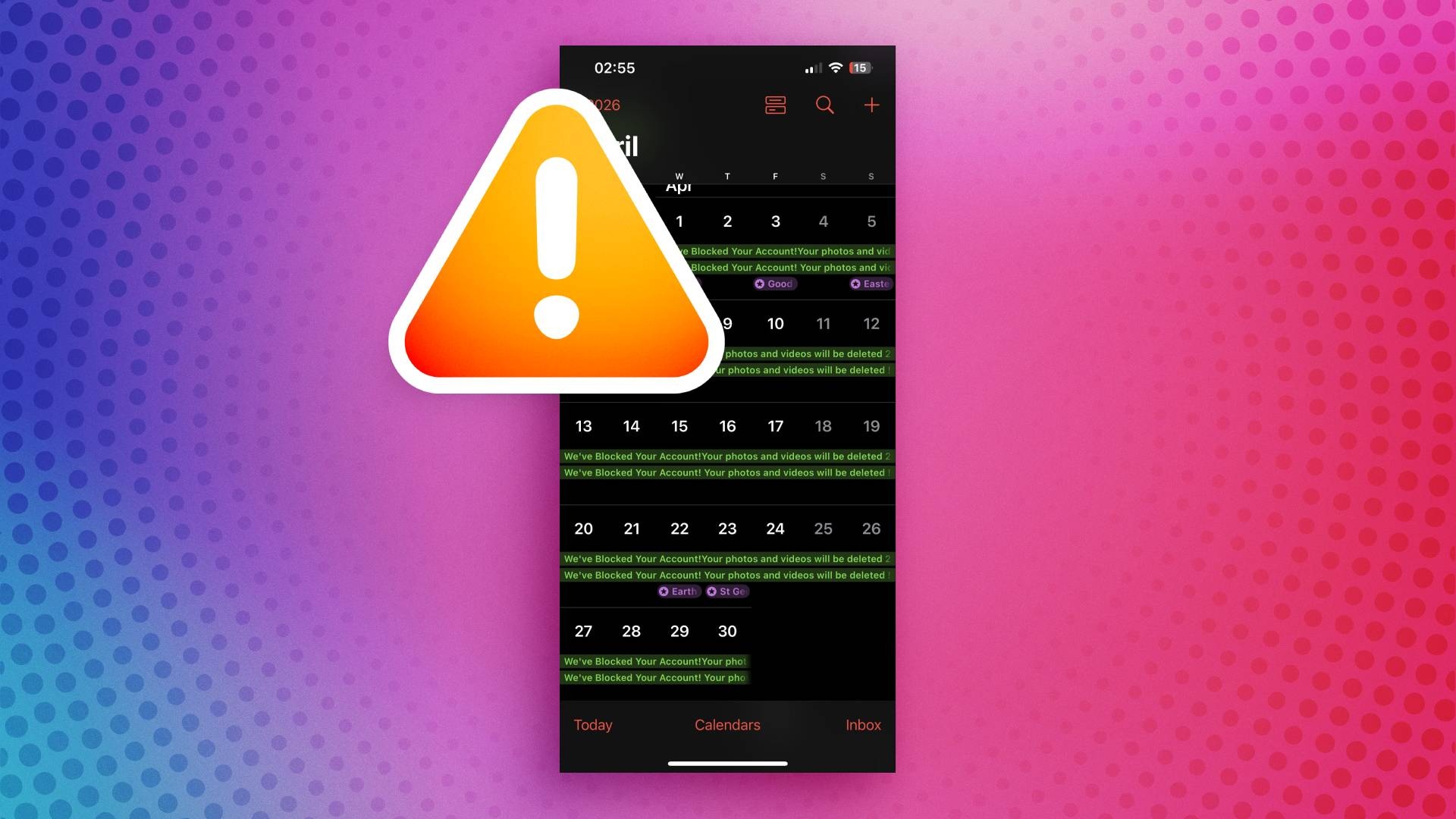 News: iPhone - iPhone-Nutzer bemerkt merkwürdige Einträge in seinem Kalender und glaubt, er sei gehackt worden - die Community hat einen starken Verdacht