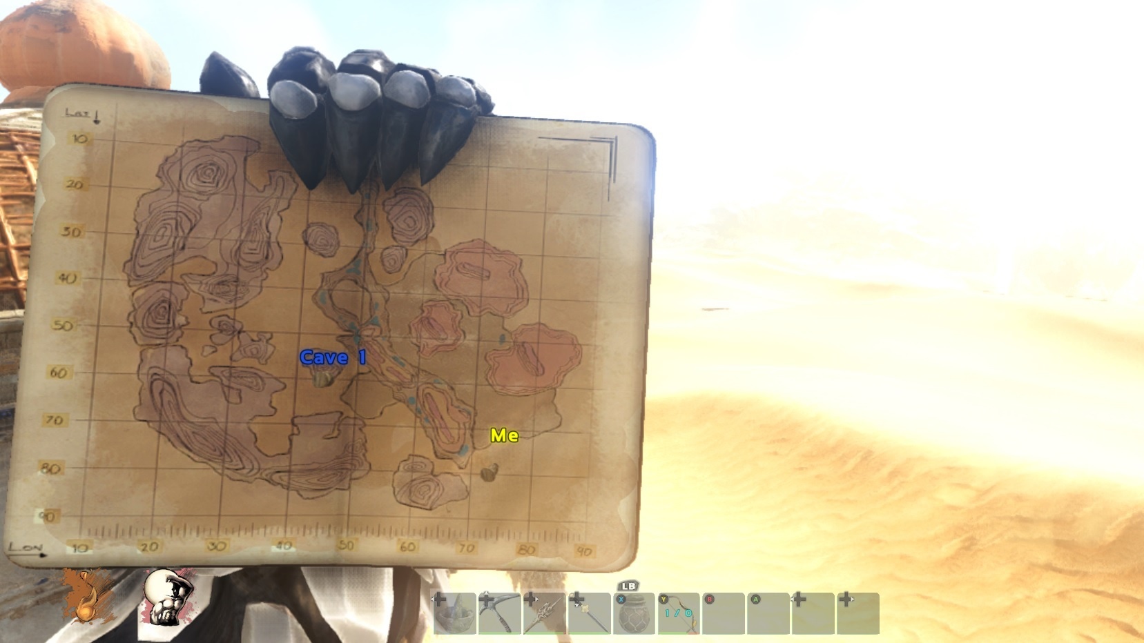 scorched earth detailed map