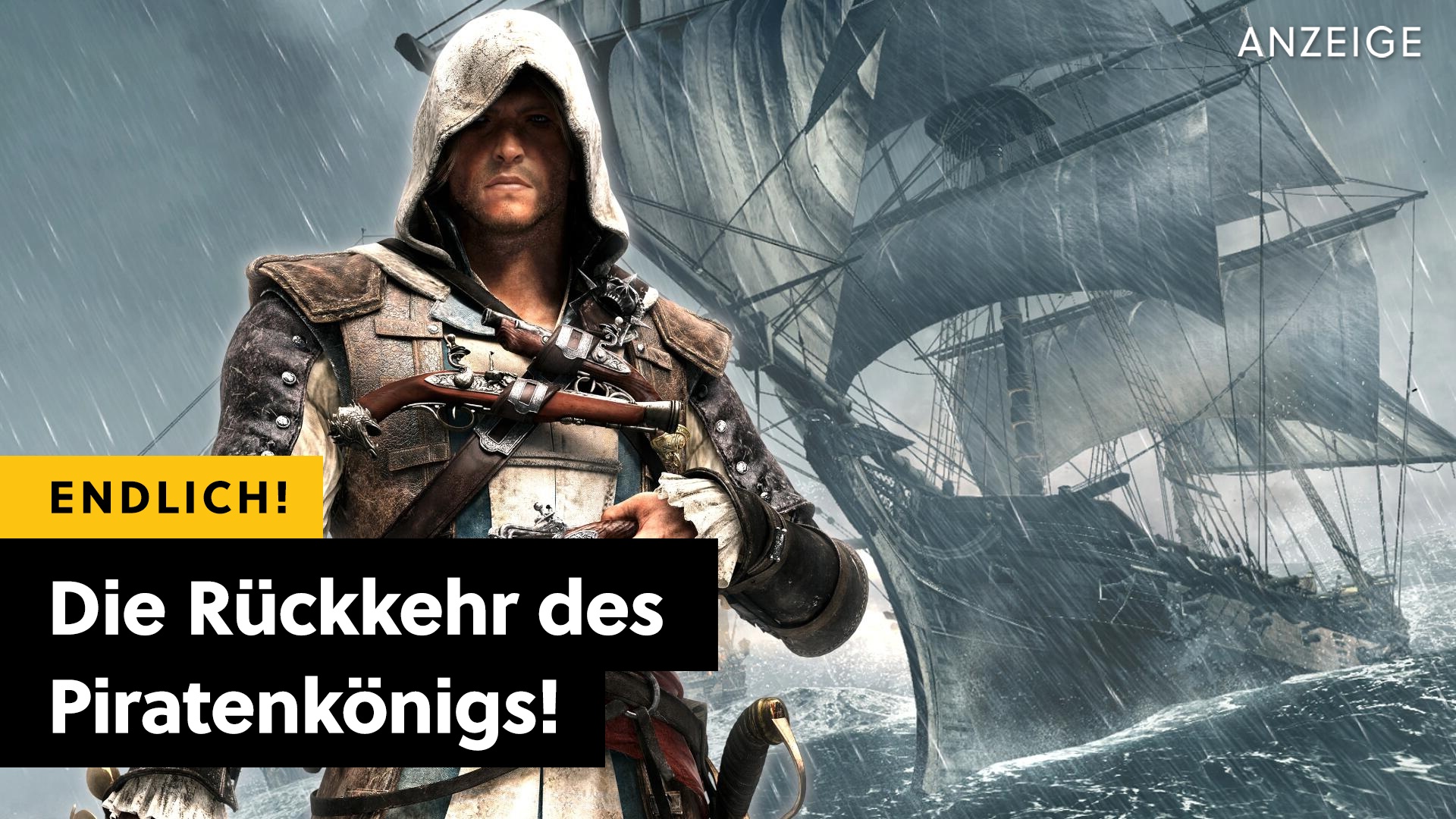 Deals: Black Flag vorbestellen! - Endlich kommt das Remake des besten Piratenspiels der letzten 20 Jahre! [Anzeige]