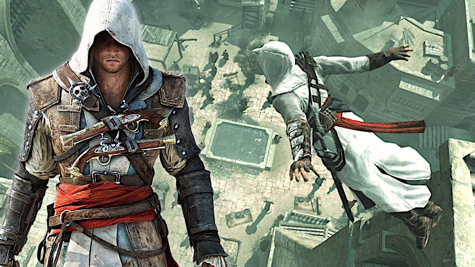 News: Assassin's Creed - Wie gefährlich ist der legendäre »Leap of Faith« in echt? Stuntmen haben es ausprobiert