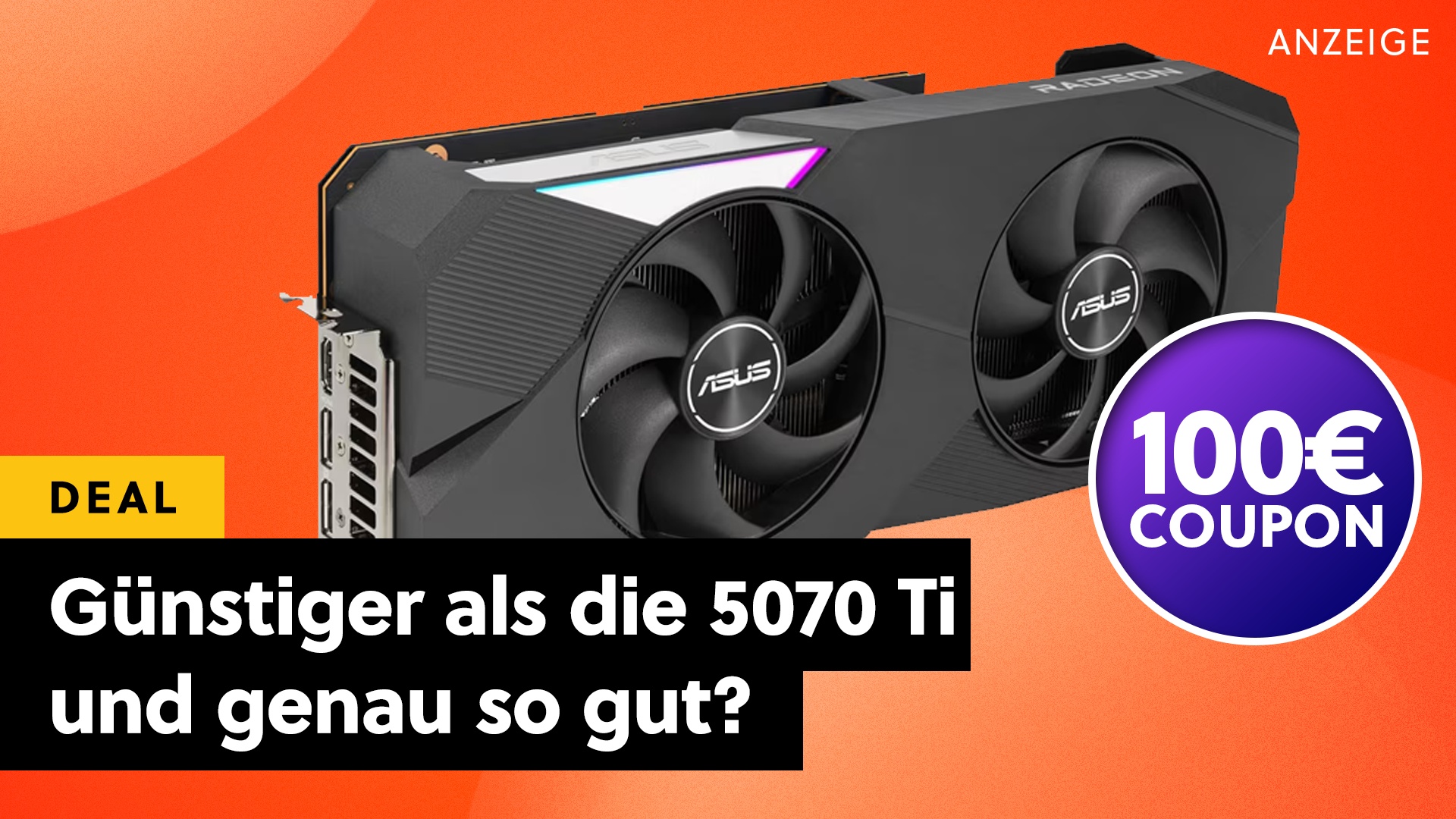 Deals: RTX 5070 Ti - Auf Restocks warten lohnt sich nicht, wenn es diese GPU jetzt schon günstiger gibt! [Anzeige]