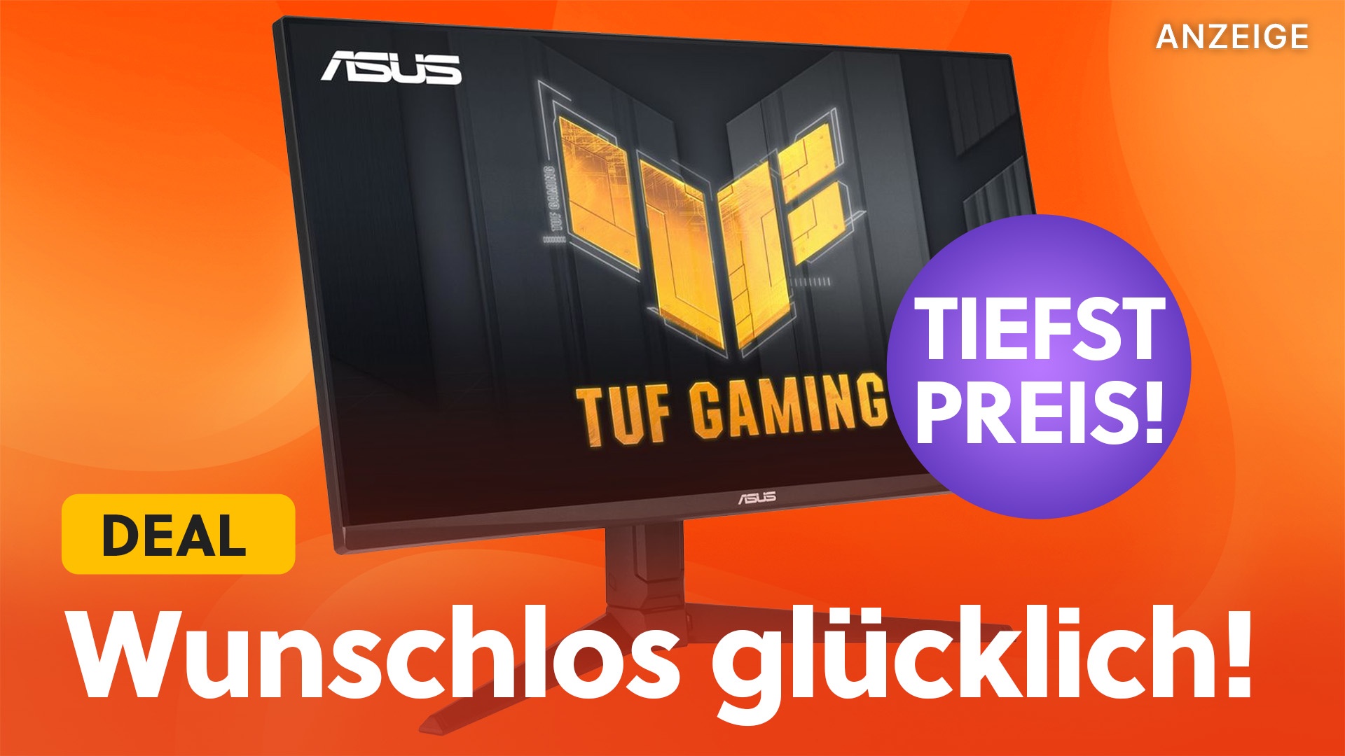 Unerwarteter Preisabfall: 28 Zoll ASUS Gaming Monitor mit 144Hz, 1 ms & HDMI 2.1-Features spontan drastisch reduziert!