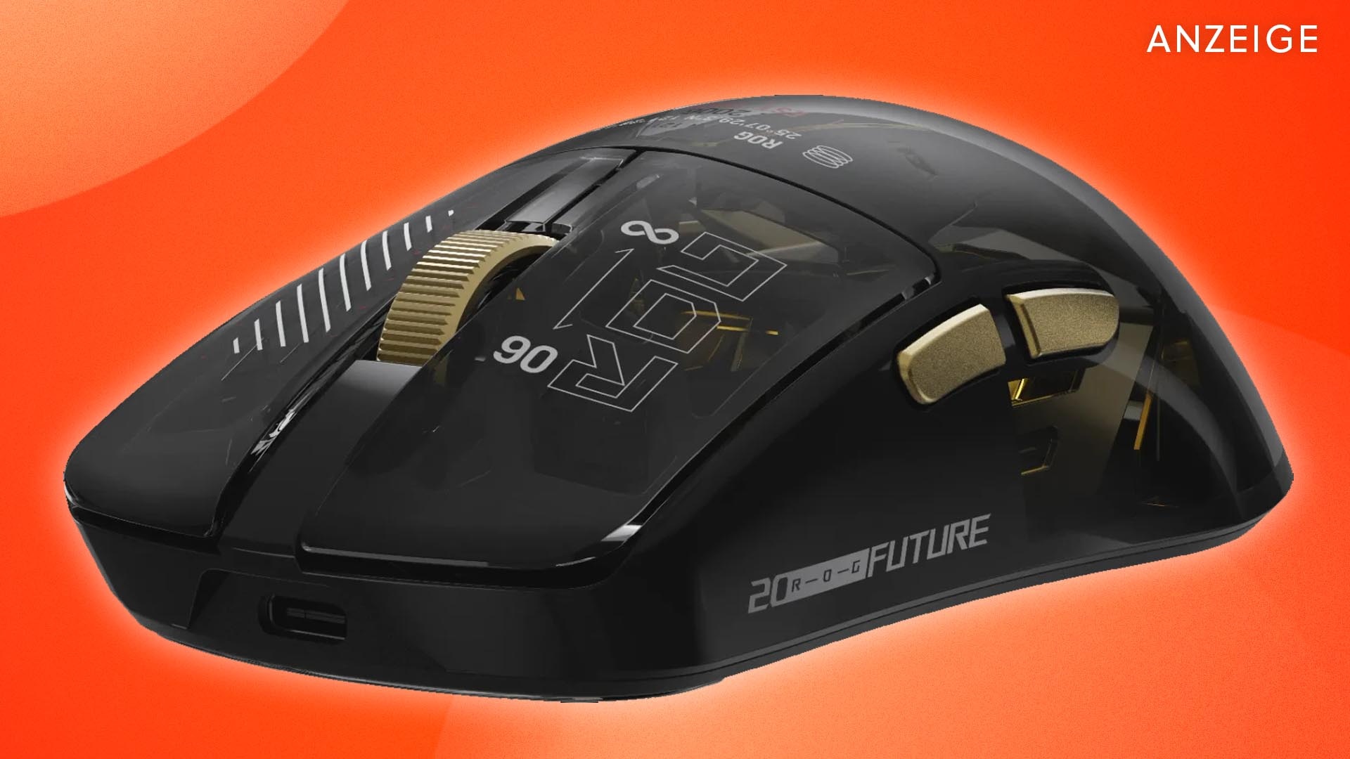 Deals: Zum Tiefstpreis - Vergoldete Gaming-Maus zum 20-jährigen Jubiläum von ASUS ROG! [Anzeige]