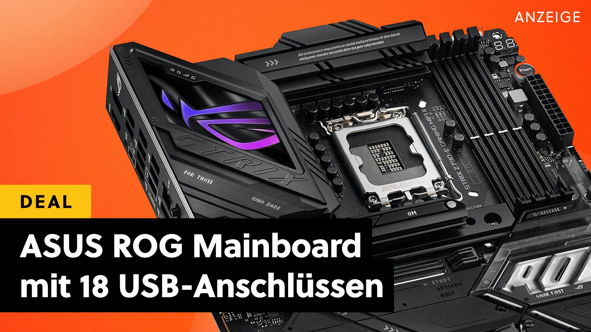 18 USB-Anschlüsse und PCIe 5.0: Dieses ASUS-Mainboard stellt alle anderen in den Schatten!