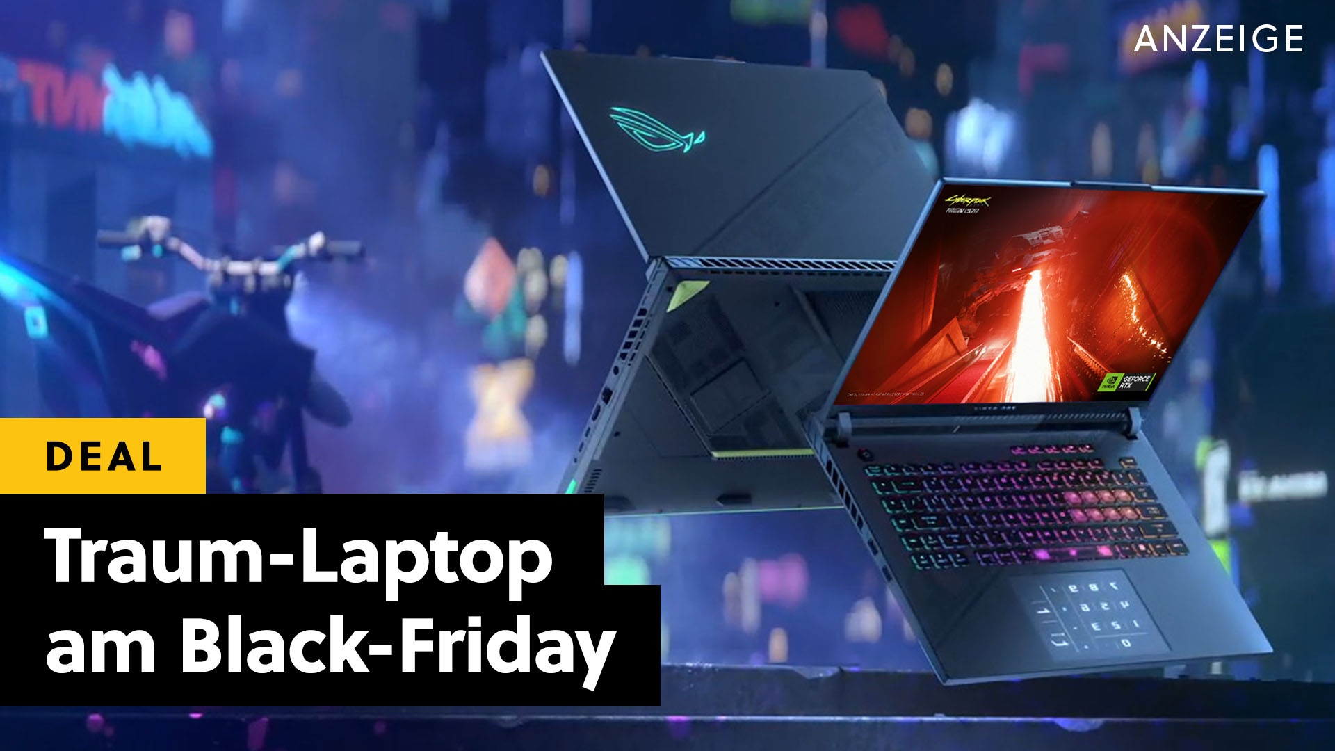 Ordinateur portable de jeu dont vous tomberez amoureux : graphiques RTX, processeur monstre et RAM jusqu'à la dernière minute dans l'offre Black Friday