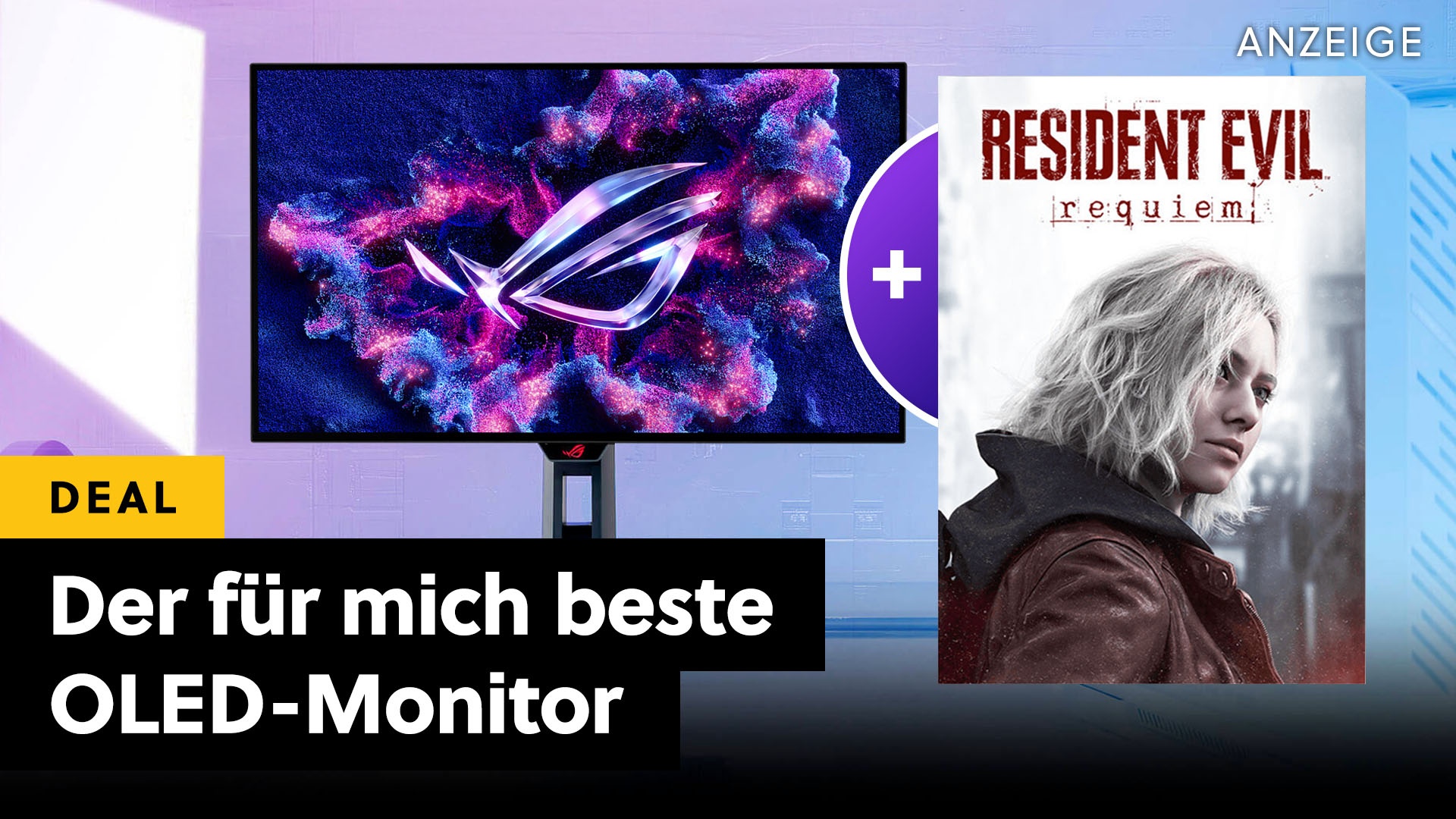 Deals: OLED-Monitor - Zum für mich besten OLED-Monitor der Welt gibt’s jetzt Resident Evil dazu! [Anzeige]