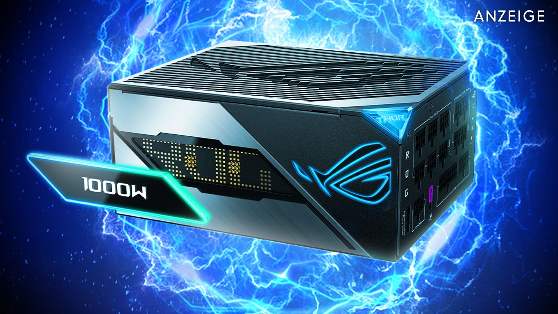 Deals: Platinum-Netzteil - ATX 3.1-Netzteil mit 1000W, OLED-Display & 10 jahren Garantie [Anzeige]