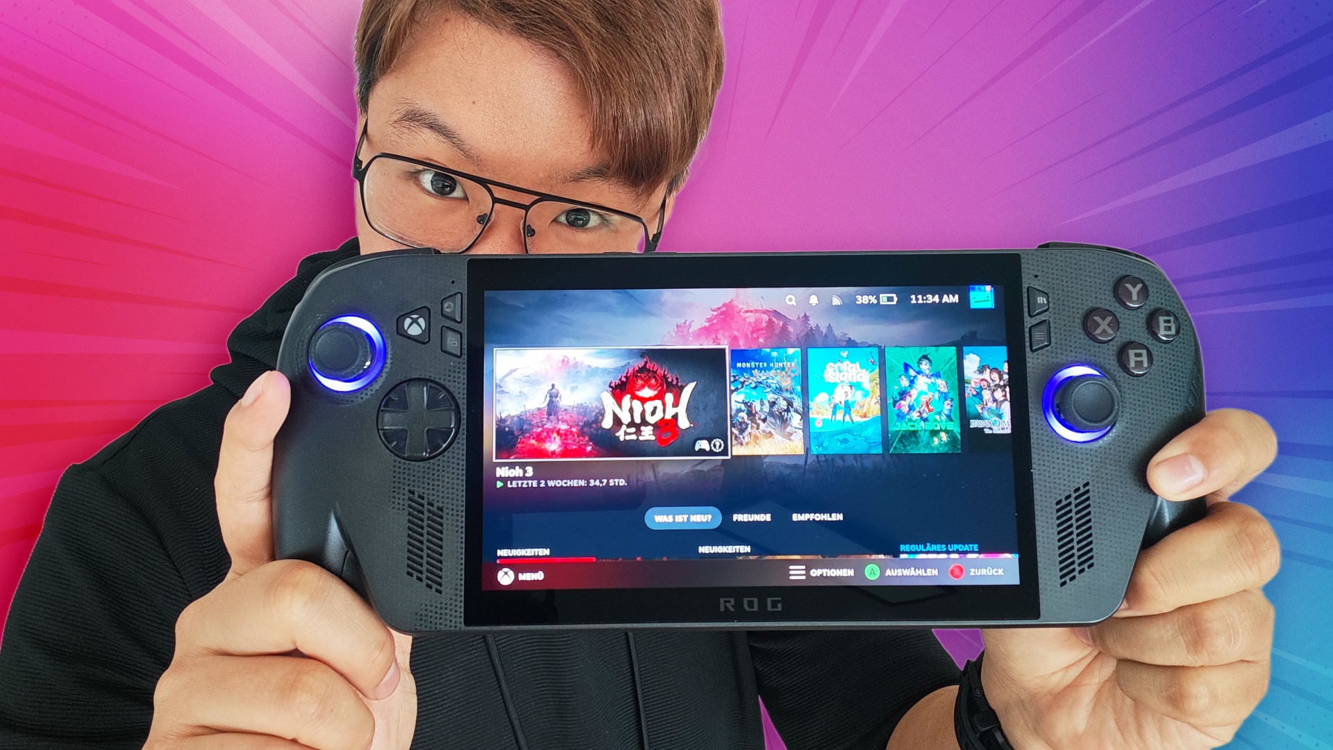 Kolumne: Handhelds - 120 Tage mit dem Xbox-Handheld – heute kann ich ihn noch mehr empfehlen als zu Release