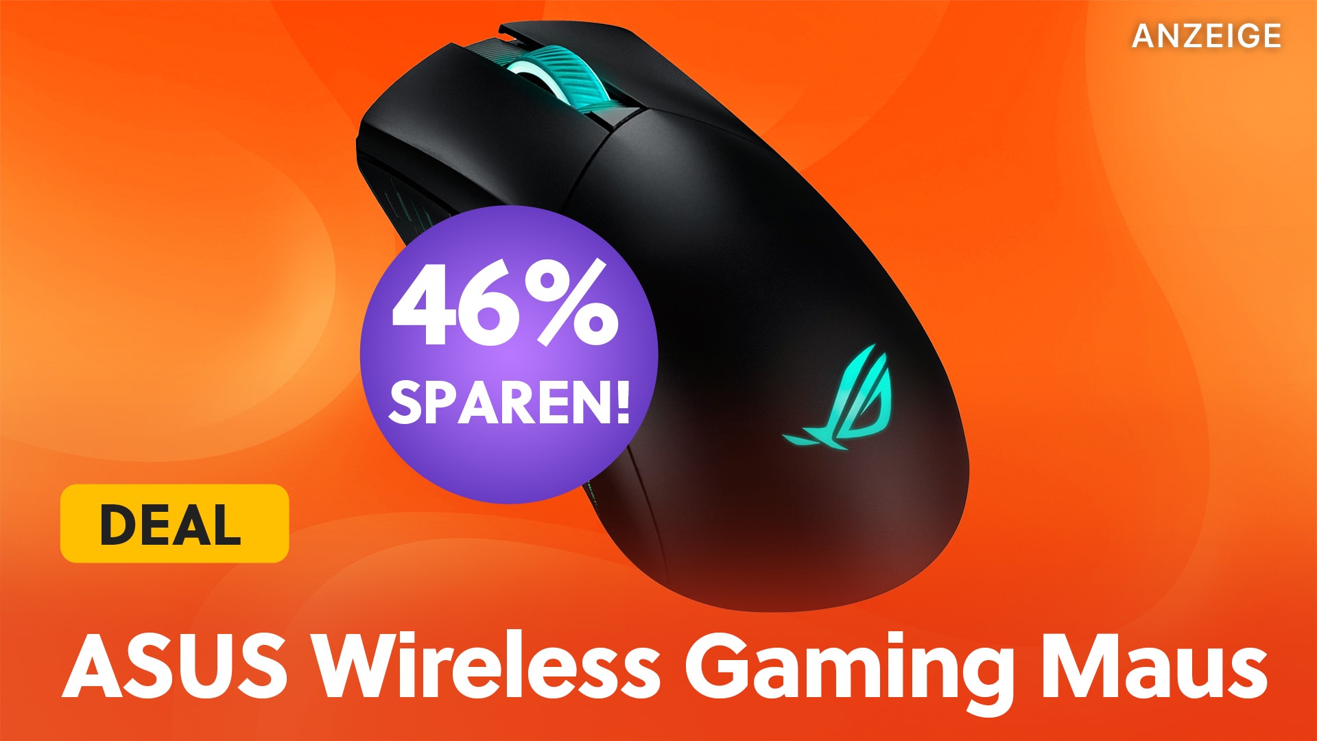 Ja, ist denn schon Amazon Prime Day? 46% Rabatt auf ASUS ROG Wireless Gaming Maus jetzt im Sensations-Angebot