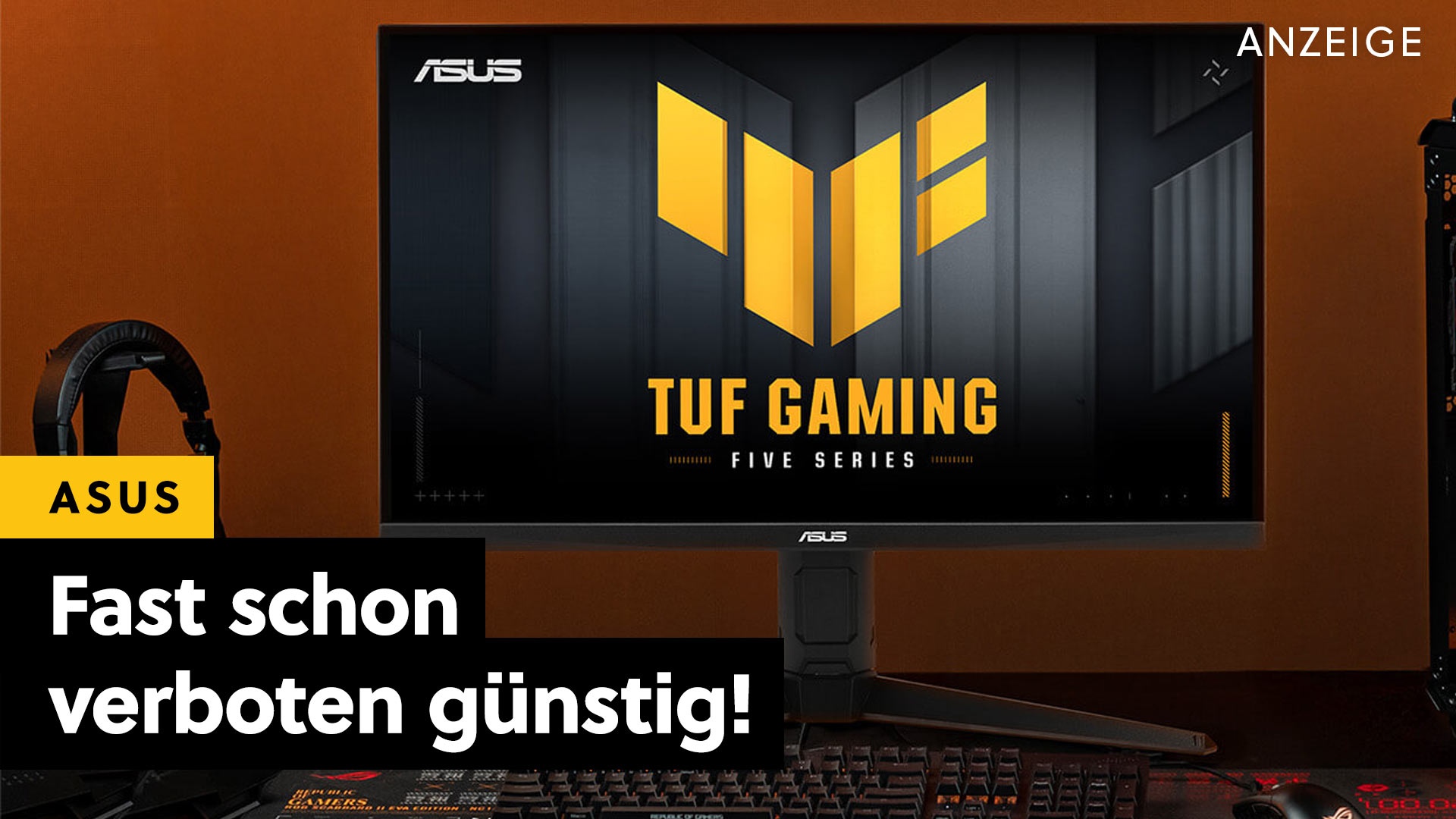Deals: ASUS - Dieser WQHD-Gaming-Monitor ist der absolute Preis-Leistungs-Killer! [Anzeige]