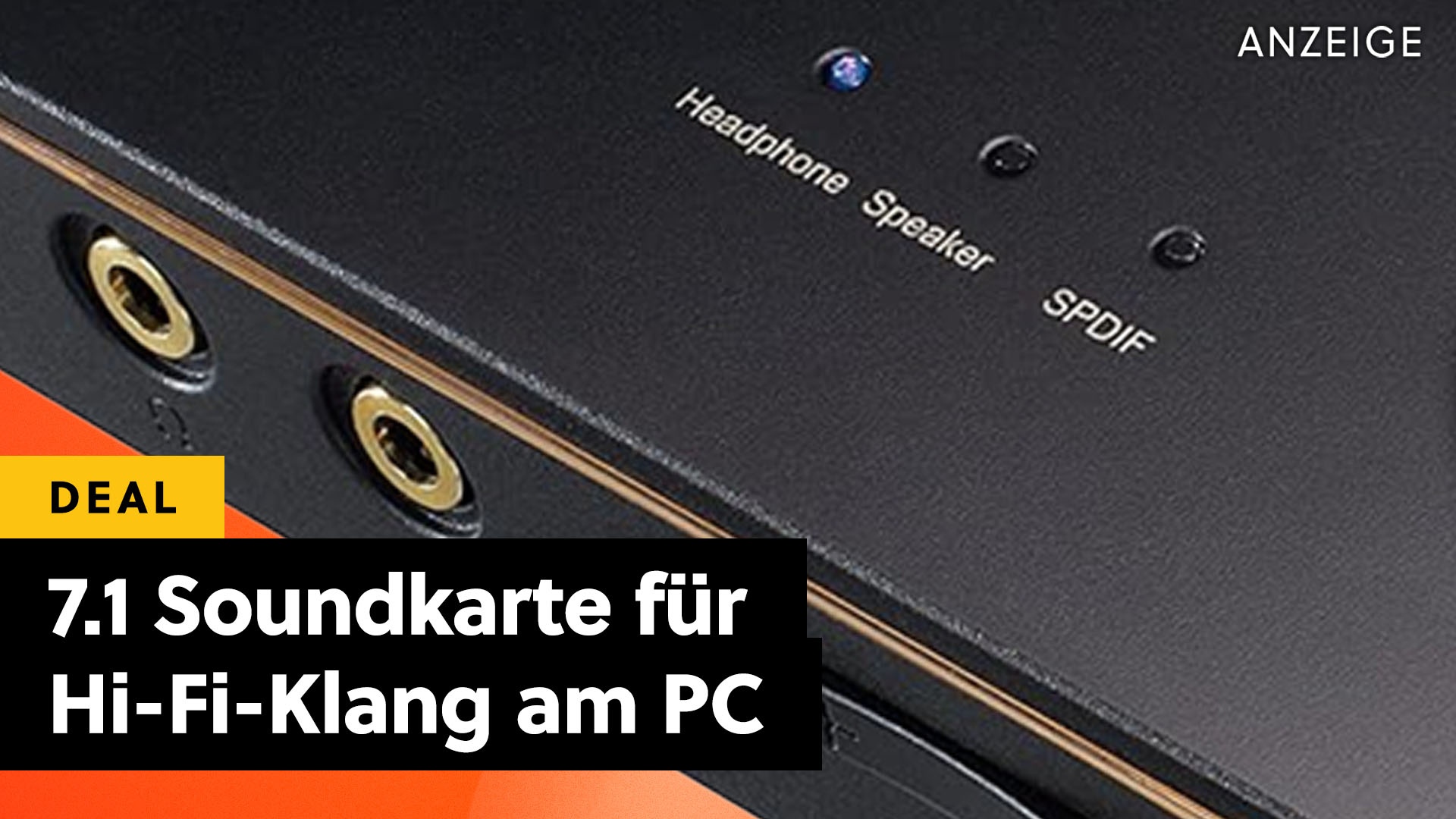 Euer Headset kann viel besser klingen: Mit der ASUS 7.1 Soundkarte für PC holt ihr wirklich das Maximum heraus!