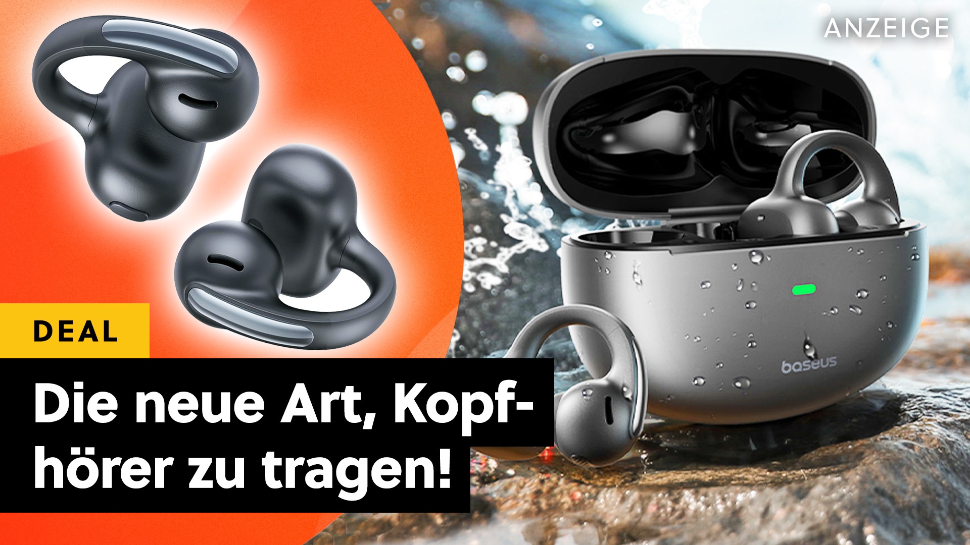 Deals: Kopfhörer - Die Bluetooth-Kopfhörer für jedes Ohr - Hammer-Preis und Hammer-Klang! [Anzeige]