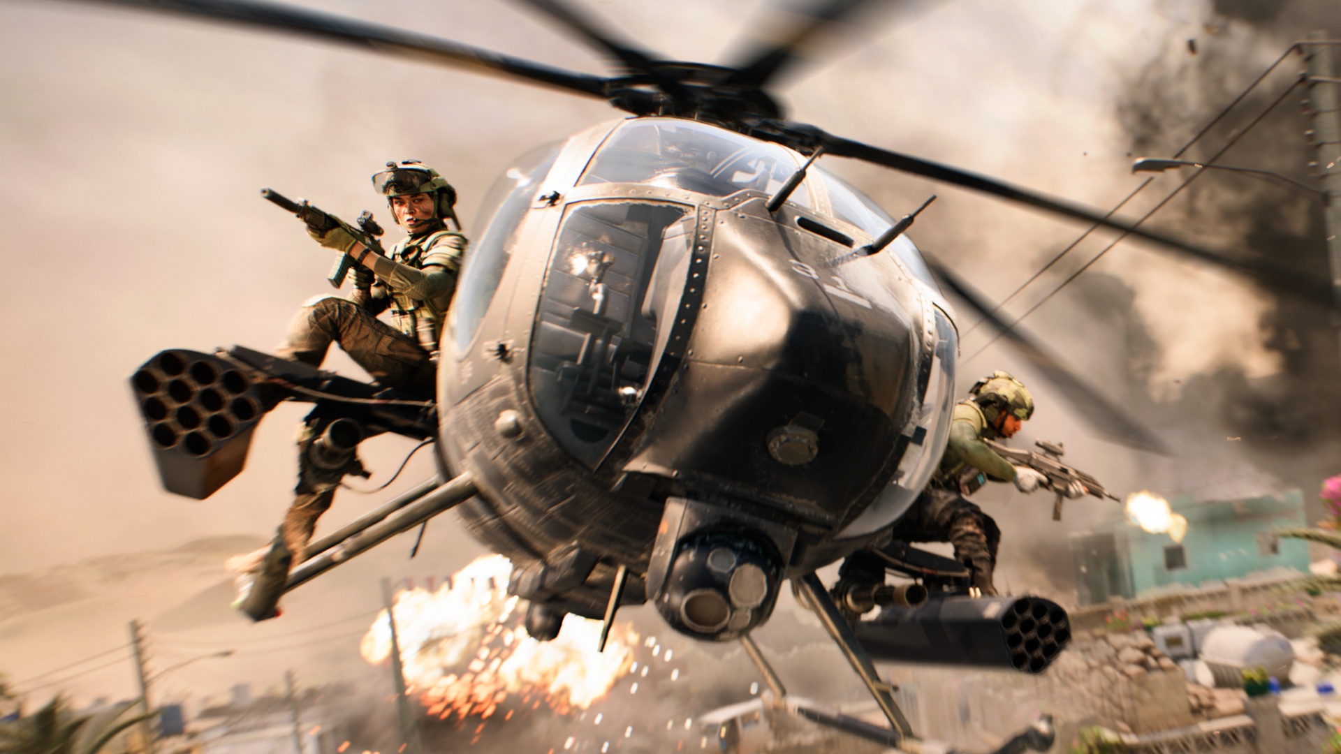 Battlefield 2042 Im GameplayTrailer zu Season 7 entbrennt ein Kampf um eine Stadt in der Wüste