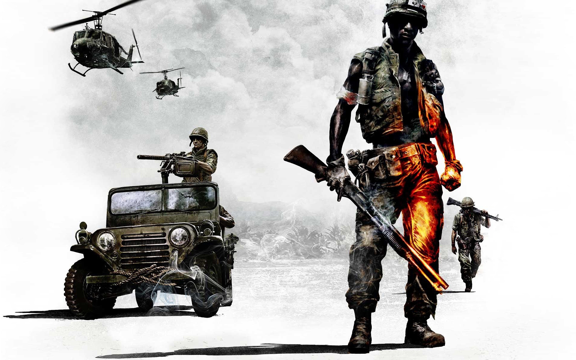 Battlefield: Bad Company 2 - Vietnam - Erstes Games-Wallpaper zum BFBC2-DLC