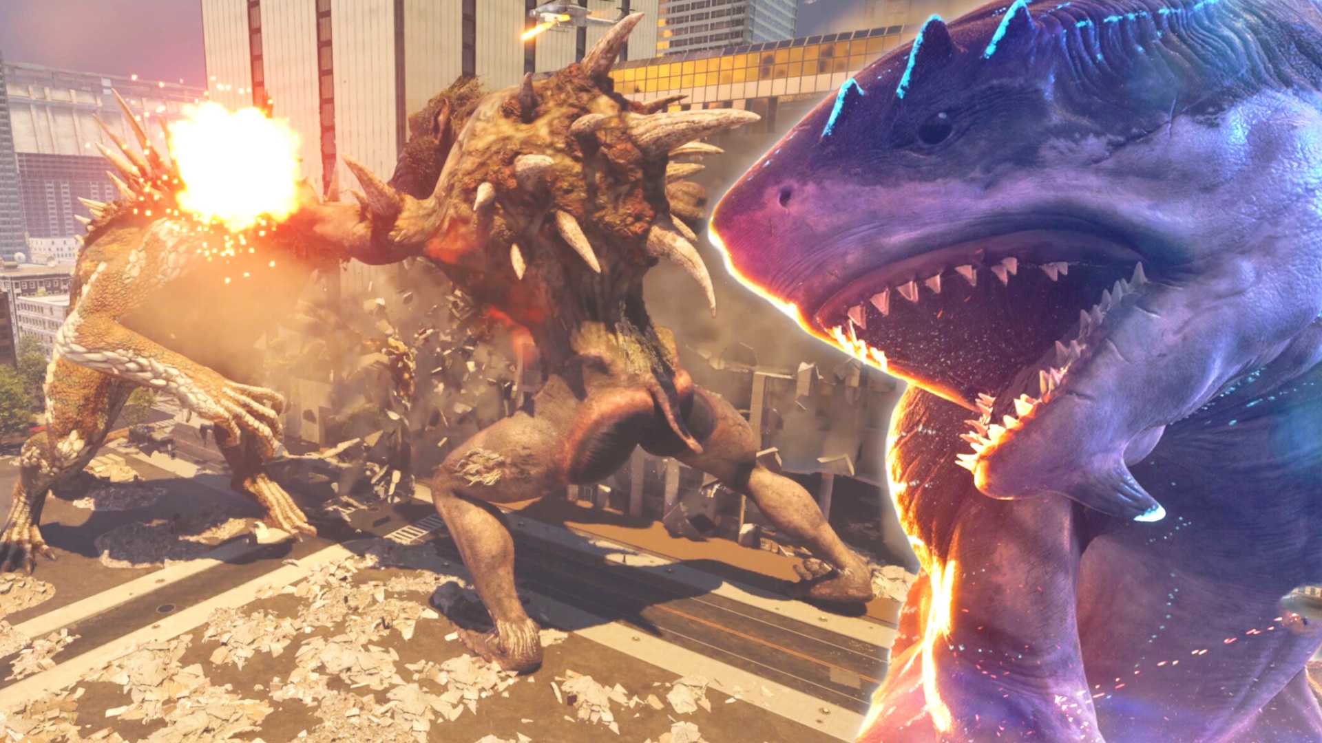 News: BeastLink - Der Star im neuen Monster-Spiel à la Godzilla ist eine Zerstörungsphysik, die ganze Städte in Schutt und Asche legen kann