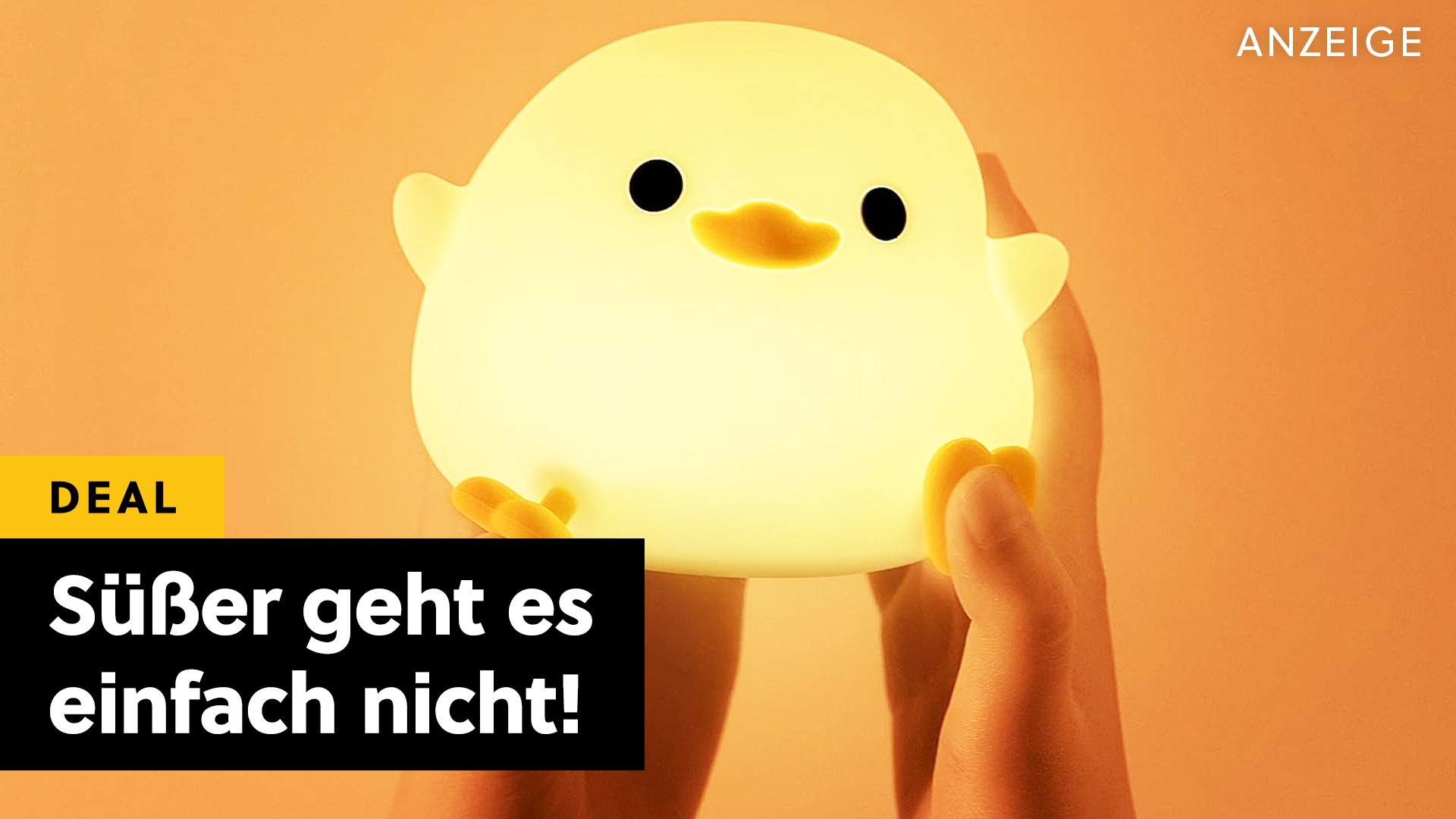 Deals: Nachtlicht - Diese süße Lampe ist einfach herzallerliebst [Anzege]