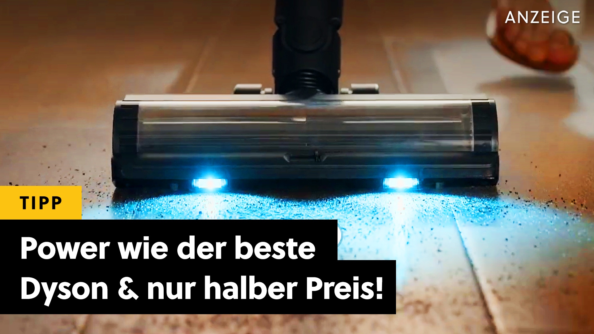Stärker als Dyson V15 - Dieser Akkusauger hat mehr Saugkraft & kostet die Hälfte! [Anzeige]
