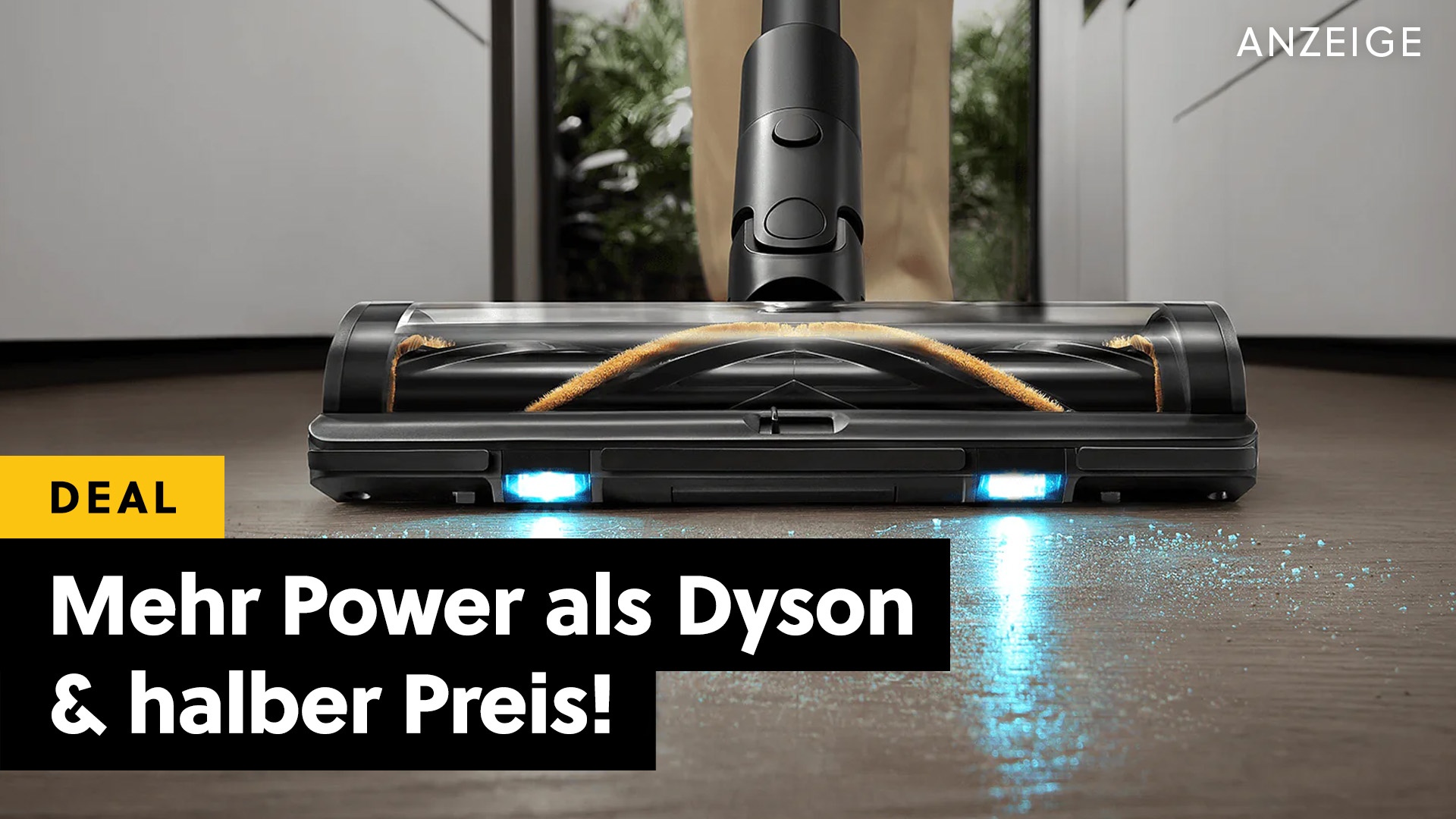 Plus de puissance d'aspiration que le meilleur aspirateur sans fil Dyson et seulement la moitié du prix : j'ai moi-même eu cette alternative !