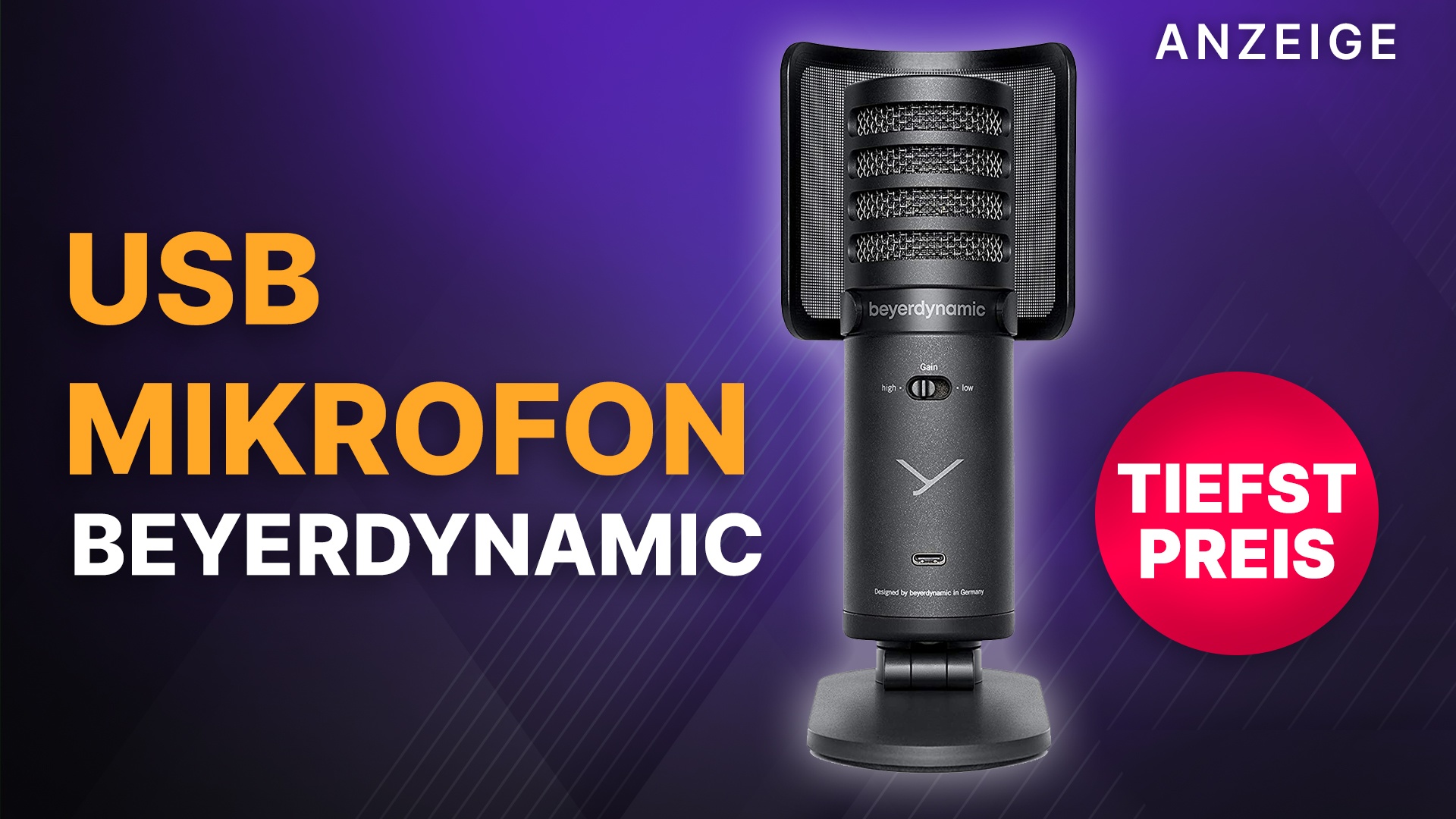 Beyerdynamic FOX Mikrofon für PC: Legt mit 60% Rabatt bei Gaming, Streaming und Podcasts los!