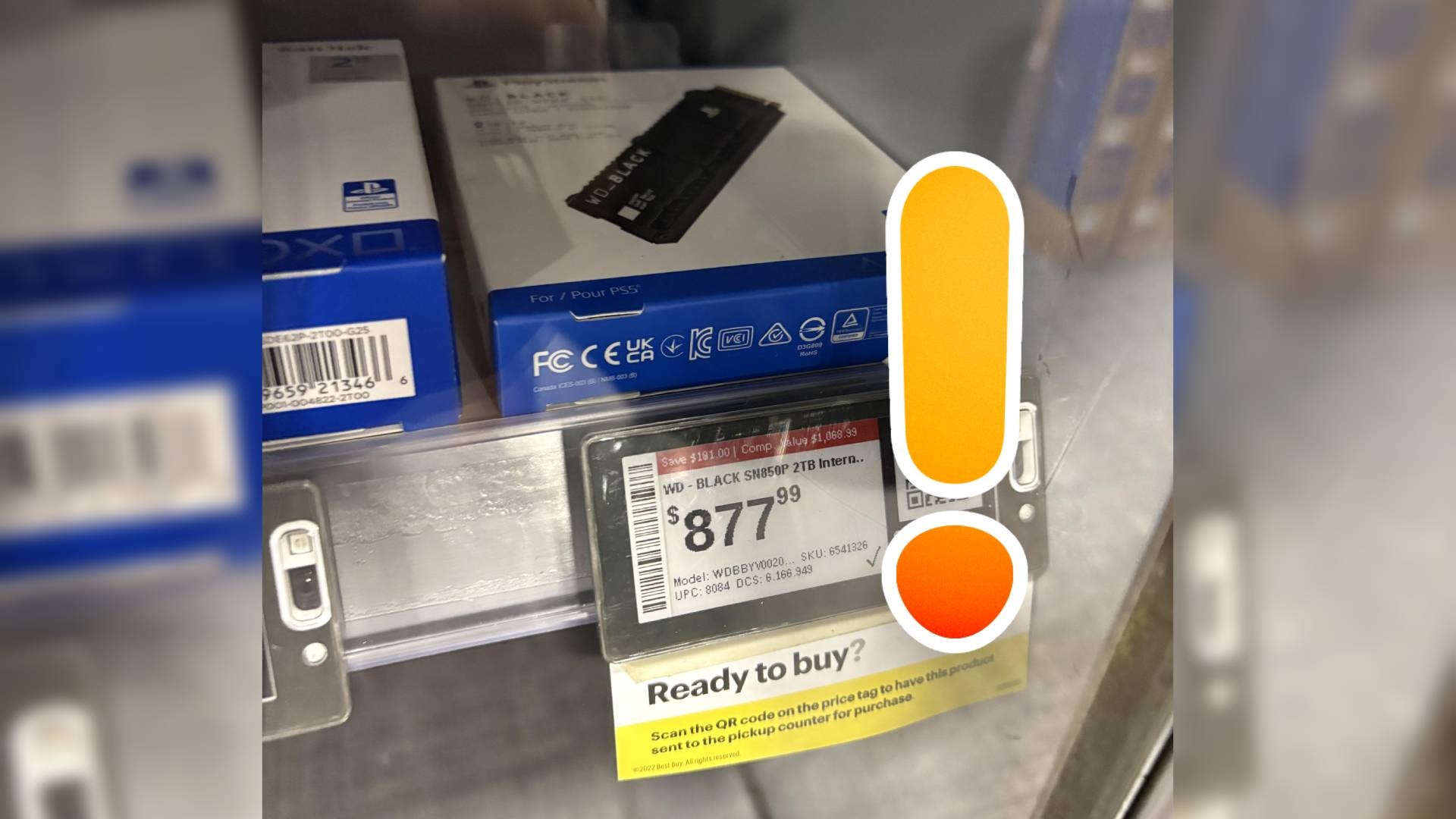 SSD - »Ist das euer ernst?«: Spieler findet 2-TB-SSD für seine PS5 im Einzelhandel und die ist einfach teurer als die Konsole selbst