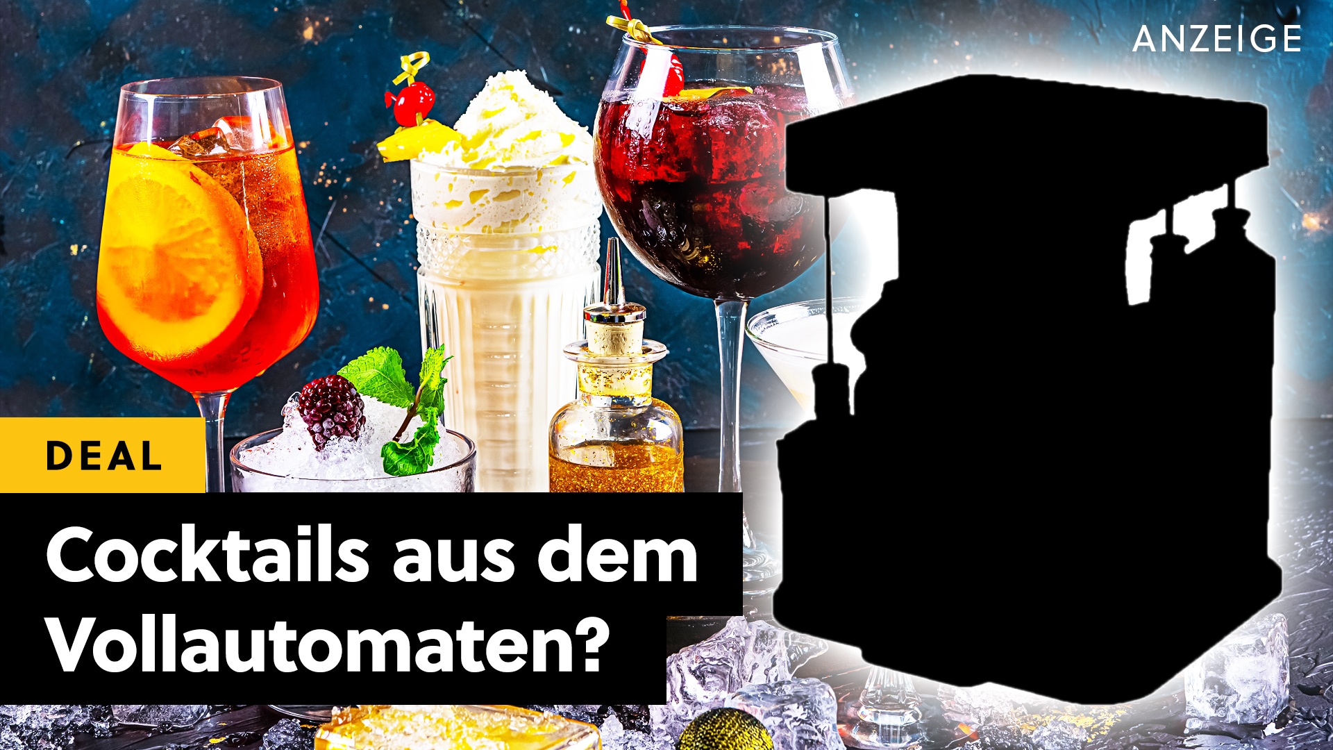 Cocktail-Maschine - Per Knopfdruck zum perfekten Gin Tonic oder Mojito! [Anzeige]
