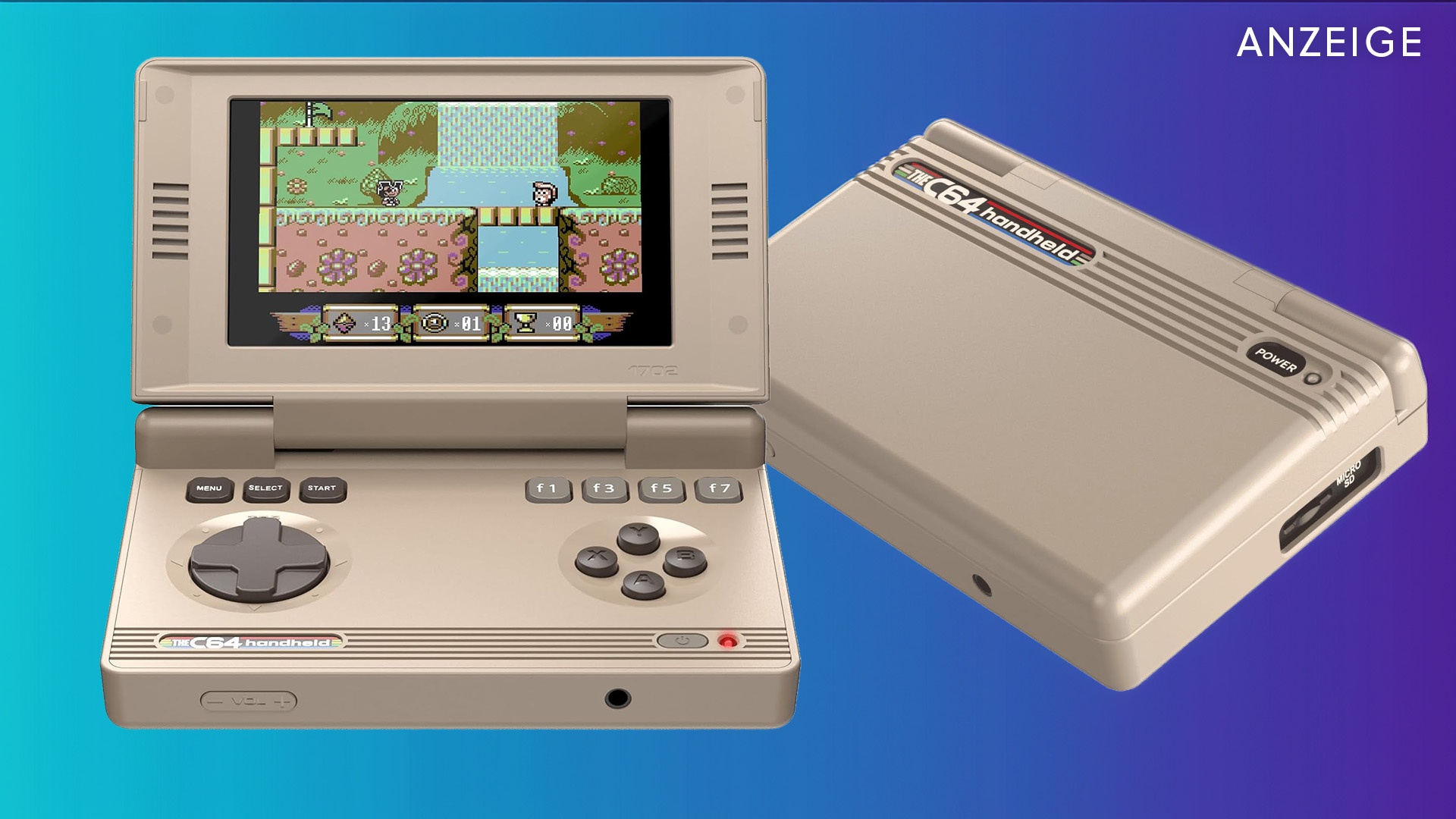 Deals: Günstige 80er-Zeitreise - Der C64 kommt im Oktober als Handheld zurück, vorbestellen könnt ihr ihn jetzt schon [Anzeige]
