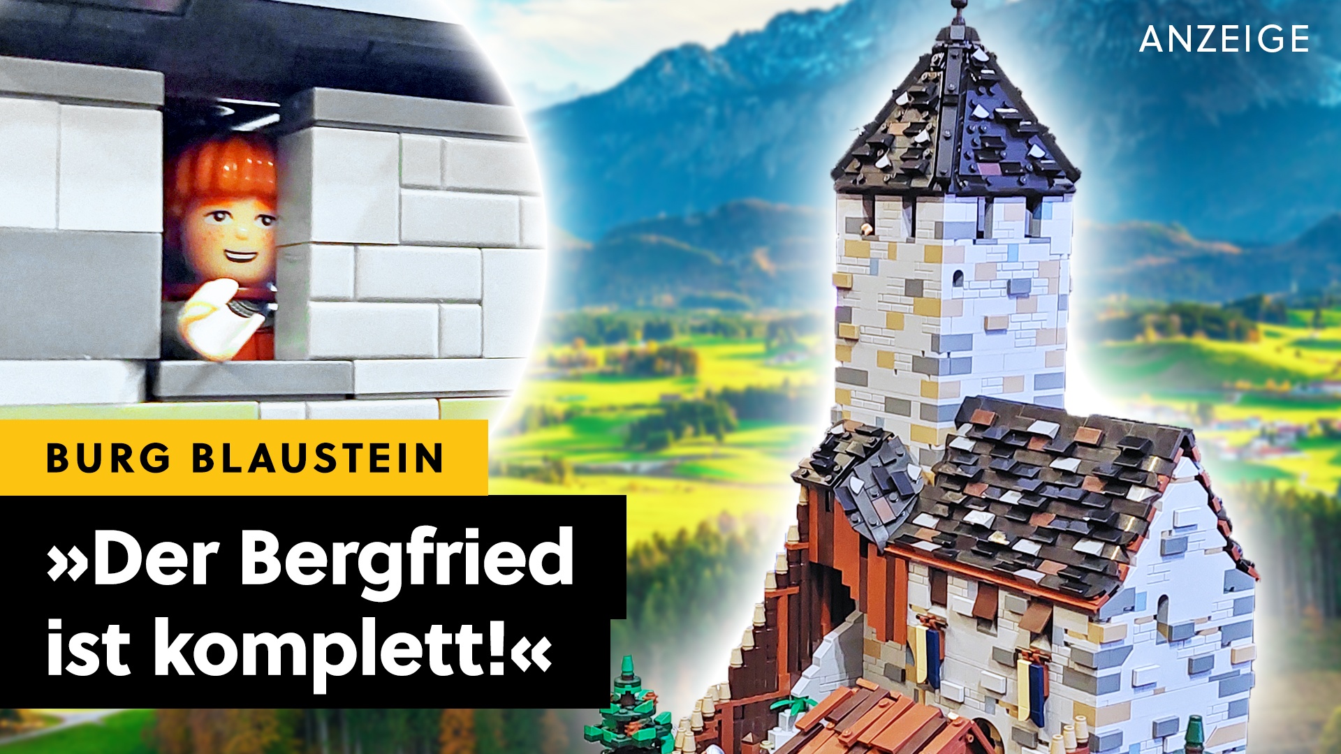 Burg Blaustein - Meine Burg ist jetzt um einen Bergfried gewachsen! [Anzeige]