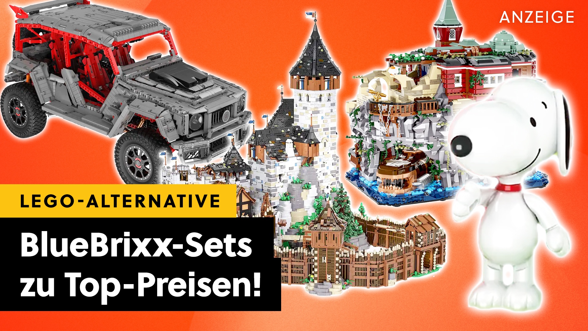 BlueBrixx-Sale - Die beliebte LEGO-Alternative setzt den Preis-Hammer an [Anzeige]