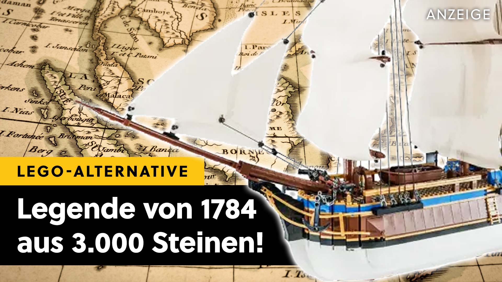 Deals: HMS Bounty - Das neue Schiff von BlueBrixx hat eine beachtliche Geschichte [Anzeige]