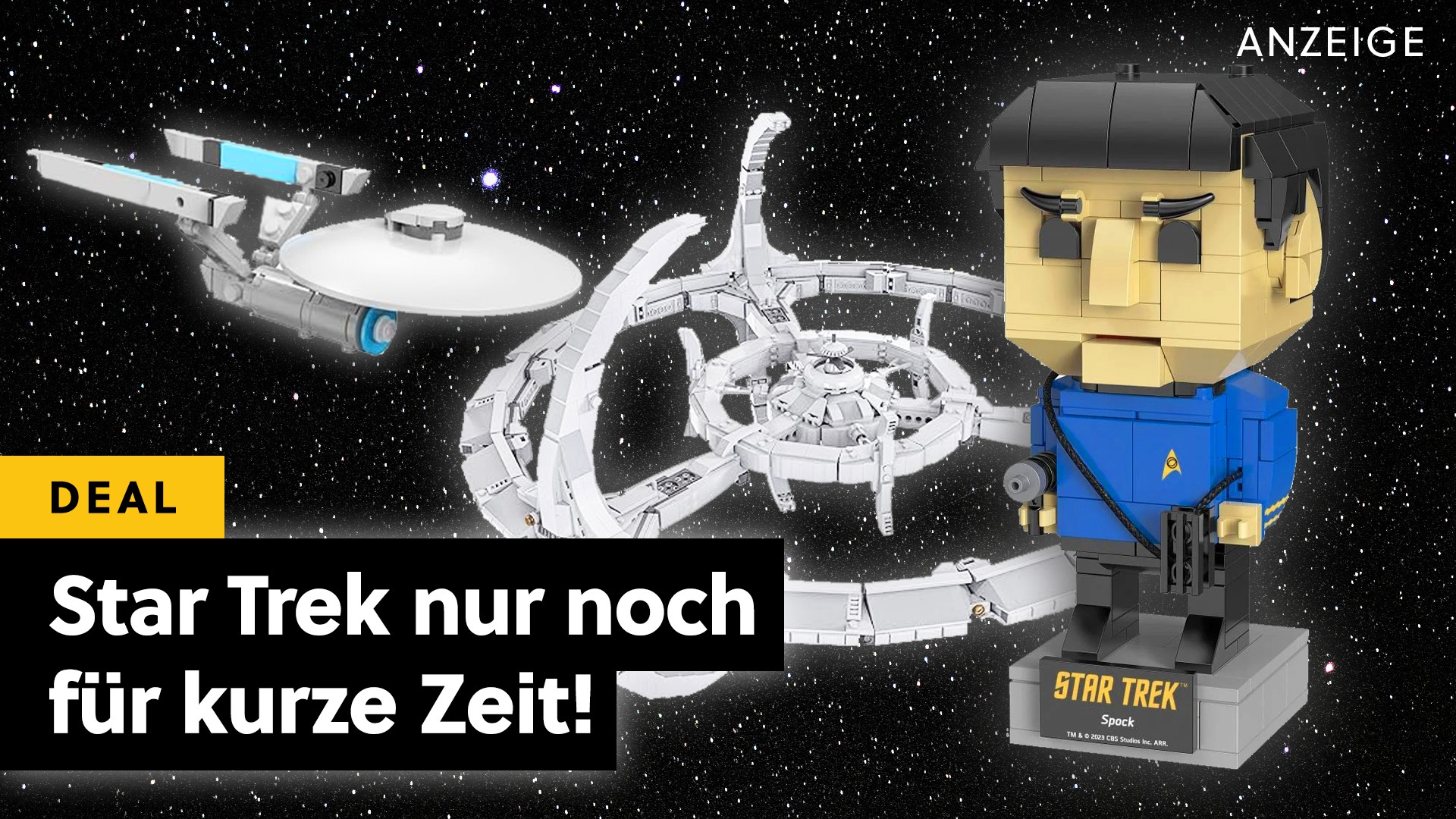 Deals: Nicht nur LEGO - Star Trek zeigt, dass auch Bluebrixx Weltraum-Franchises kann! [Anzeige]