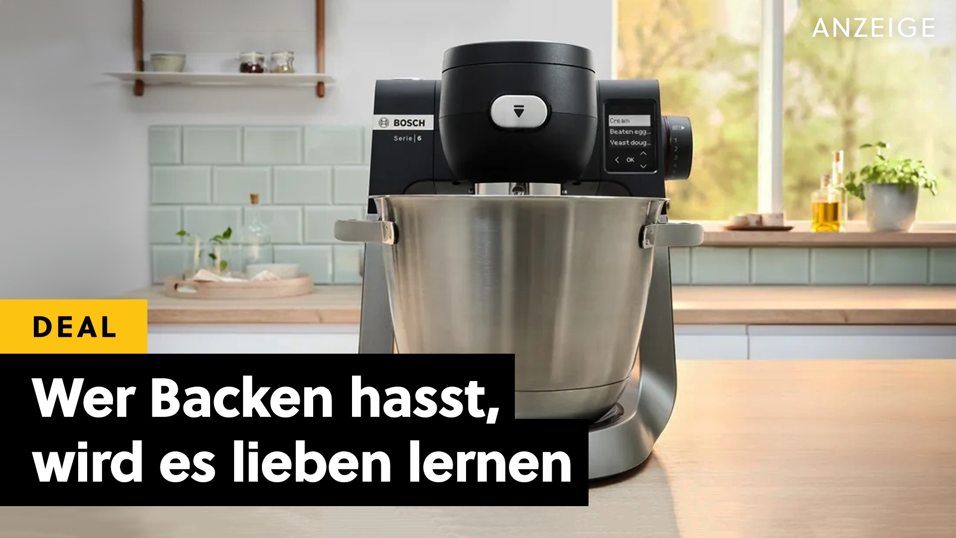 Wenn erste Sahne zu Butter wird, solltet ihr diese Küchenmaschine kaufen - Da wird selbst der größte Anfänger zum Konditor