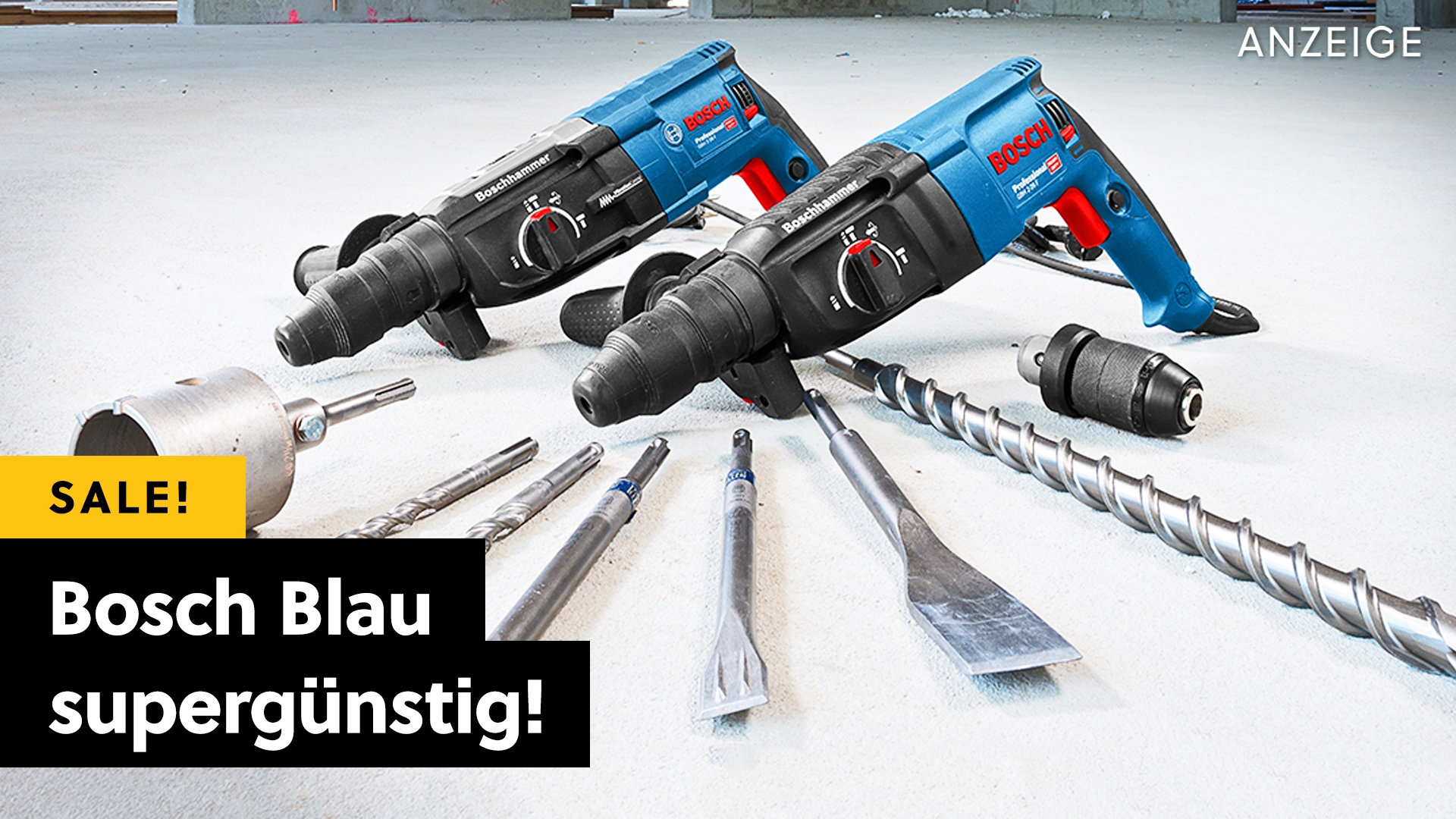 Deals: Bosch Professional - Rausverkauf bei Amazon: Einige Werkzeuge supergünstig! [Anzeige]
