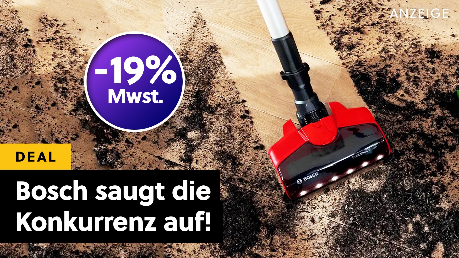 Deals: Akkusauger - Mwst. geschenkt! Die Dyson-Alternative für jede Gelegenheit! [Anzeige]