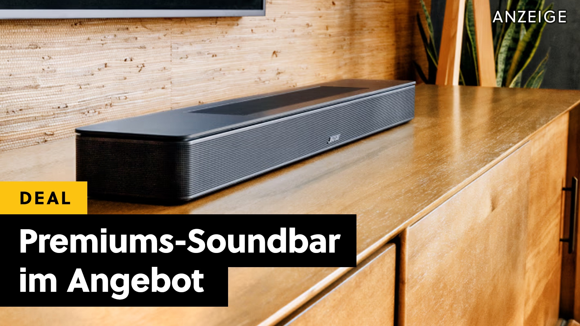Deals: Soundbar - Bose-Sound zum Sparpreis sichern [Anzeige]