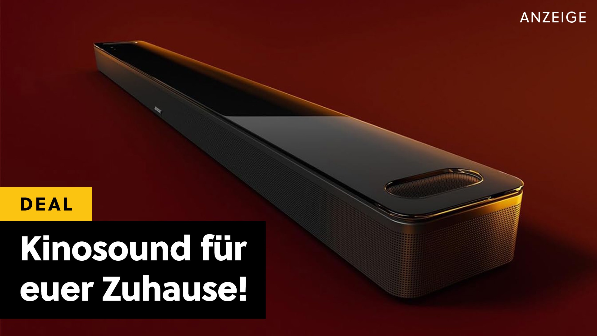 Damit hebt ihr preisgekrönte Filme wie Oppenheimer auf das höchste Level! Die Bose Smart Ultra Soundbar bringt euch Kinoklang ins Wohnzimmer!