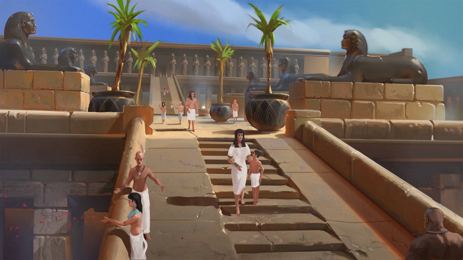 builders of egypt game release date