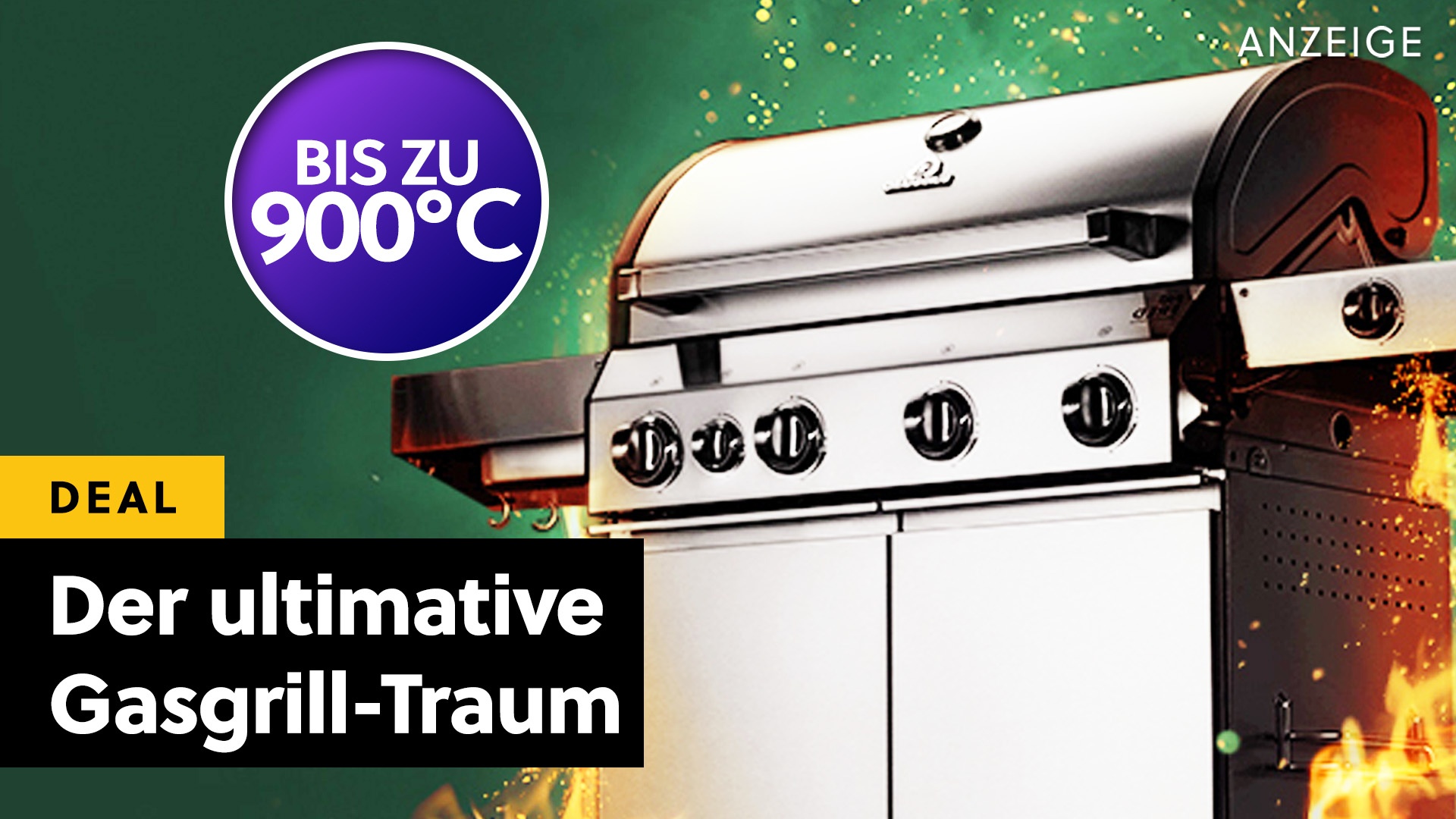 Deals: Ultimativer Gasgrill - Die Weber-Alternative aus Deutschland ist im Winter günstiger! [Anzeige]