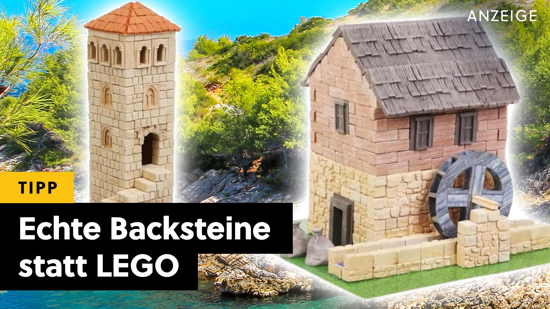 Kleben statt Klemmen - Diese Baukästen setzen auf Backsteine statt Kunststoff [Anzeige]