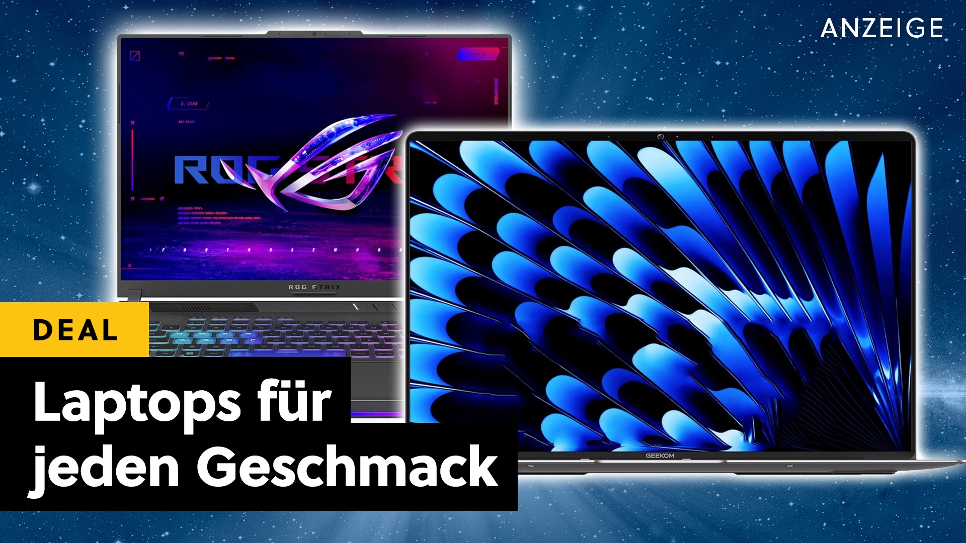 Deals: Laptop kaufen - Vier Laptops bei Amazon, die sich jetzt so richtig lohnen! [Anzeige]
