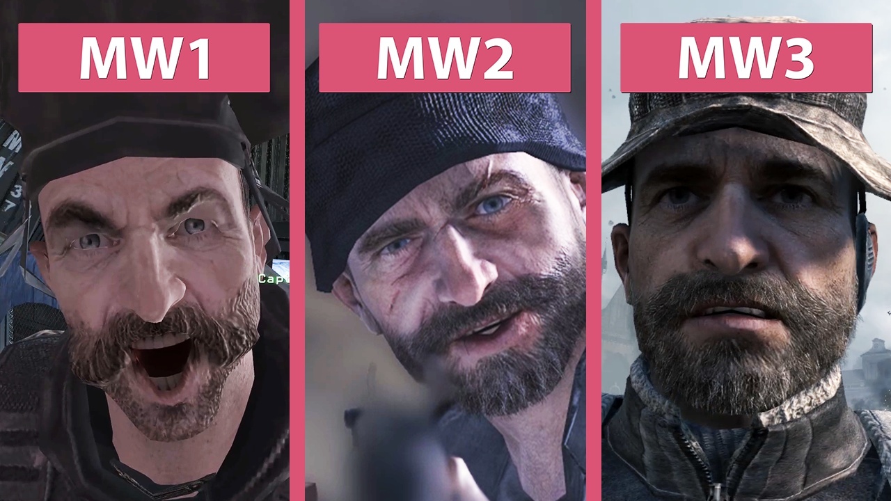 Call of Duty Modern Warfare Alle drei Teile im GrafikVergleich
