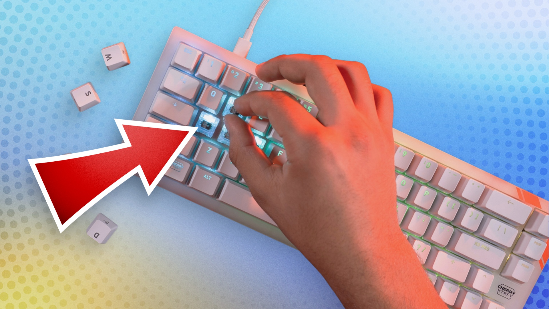 News: K5 Pro TMR Compact - Hall-Effekt war gestern – sagt Cherrys neue Tastatur und will die »nächste Evolutionsstufe der magnetischen Switches« zünden