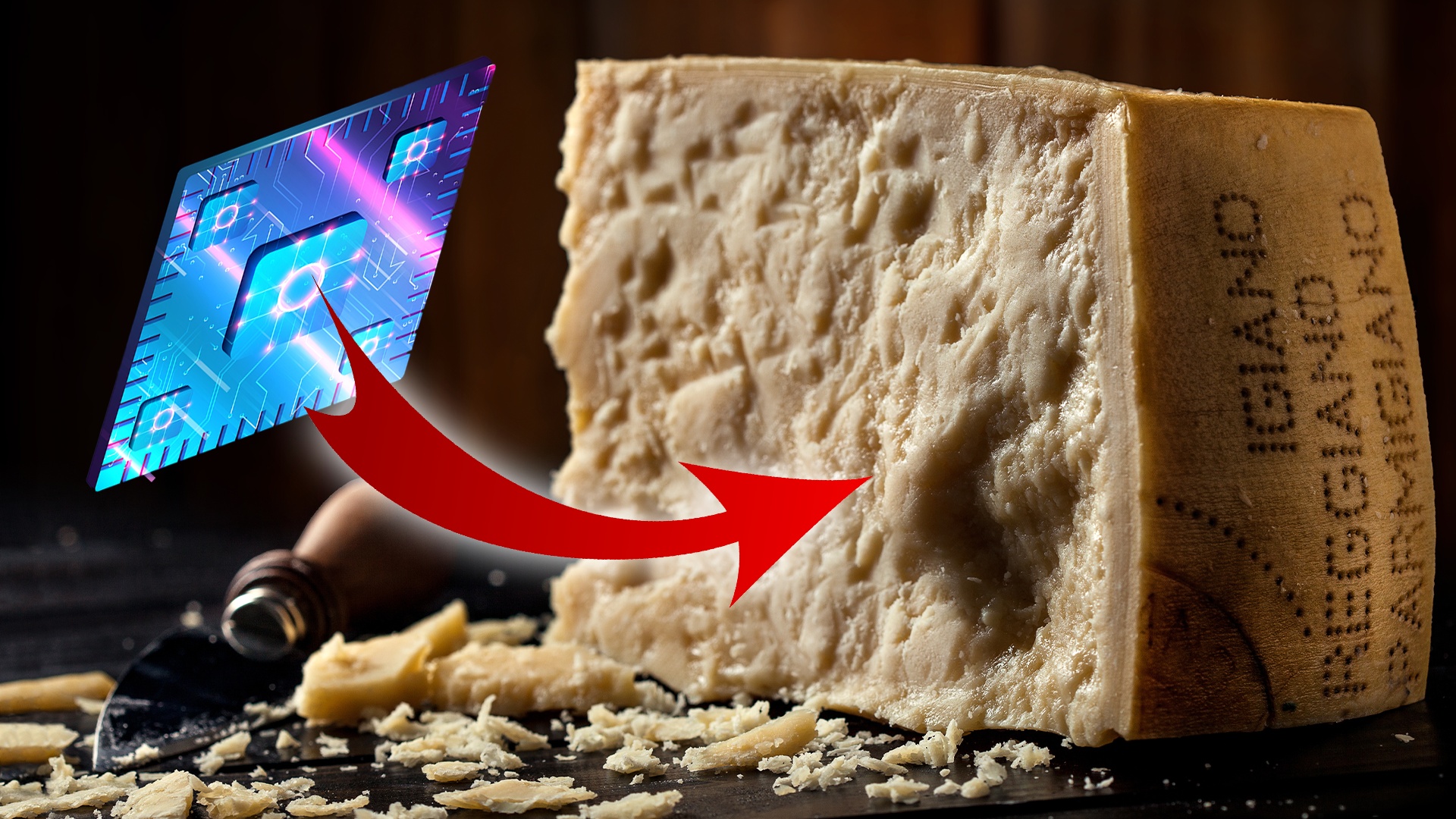 #In eurem Käse könnte ein Mikrochip versteckt sein und der Grund dafür sind Parmesan-Piraten