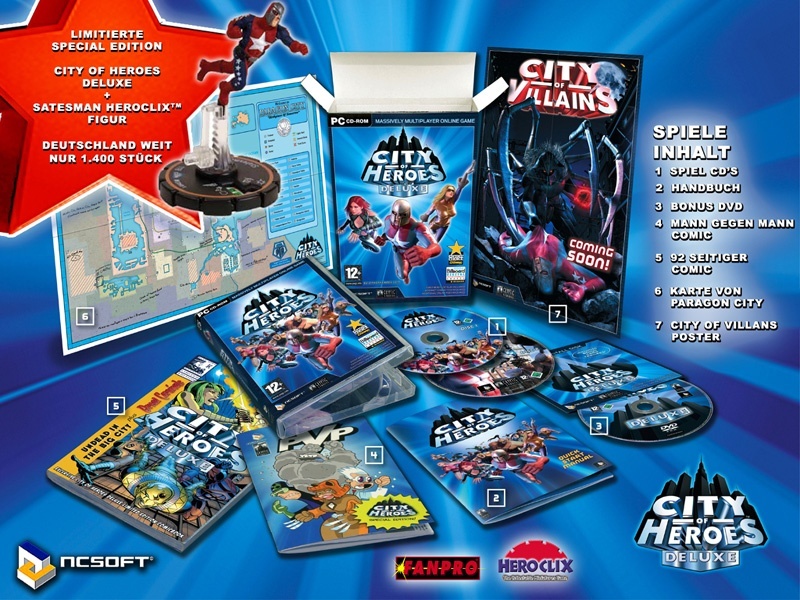 City Of Heroes - Deutsche Deluxe-Version