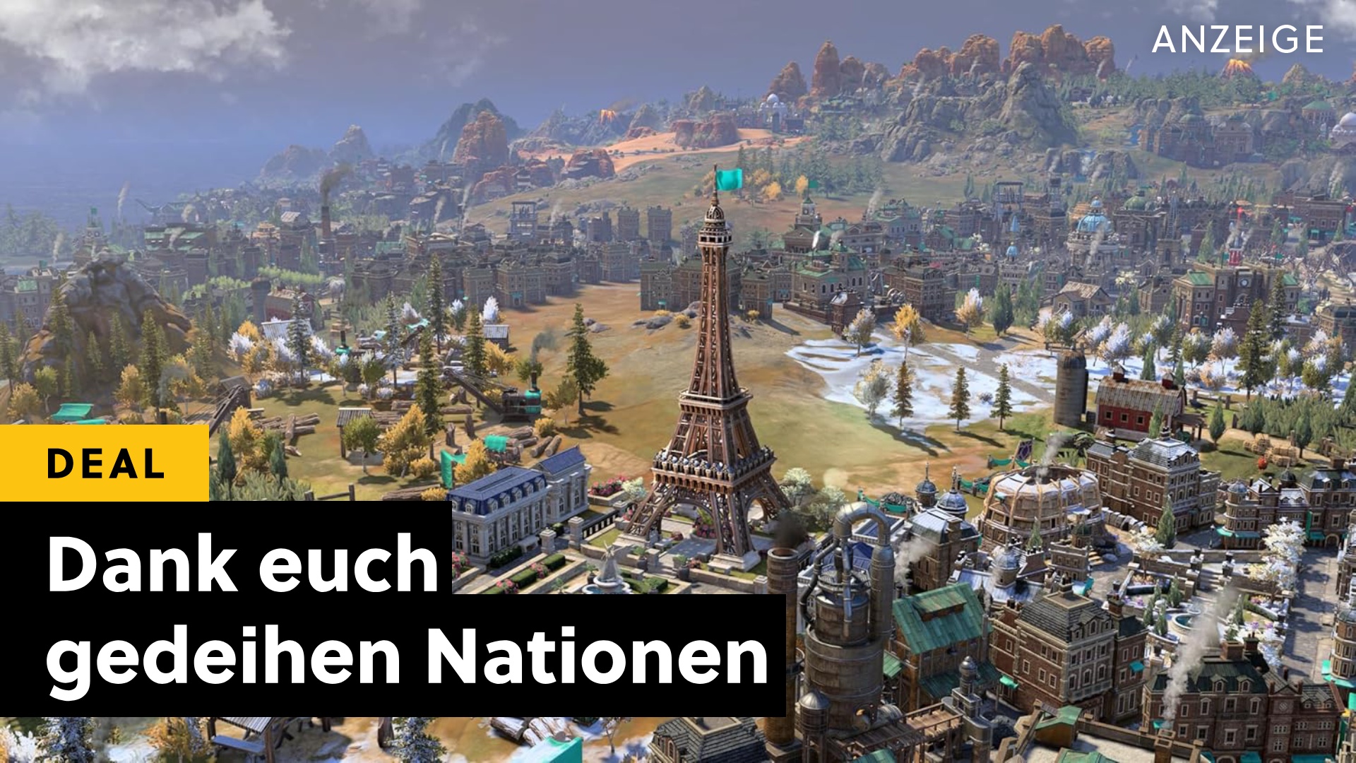 Deals: Führt Nationen zum Ruhm - Einen Strategiekracher mit Endlos-Spielspaß bekommt ihr aktuell für wenig Geld! [Anzeige]