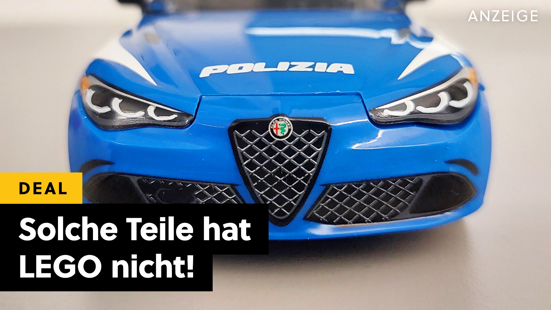Alfa Romeo - Diese LEGO-Alternative hat die vielleicht schönsten Auto-Modelle! [Anzeige]