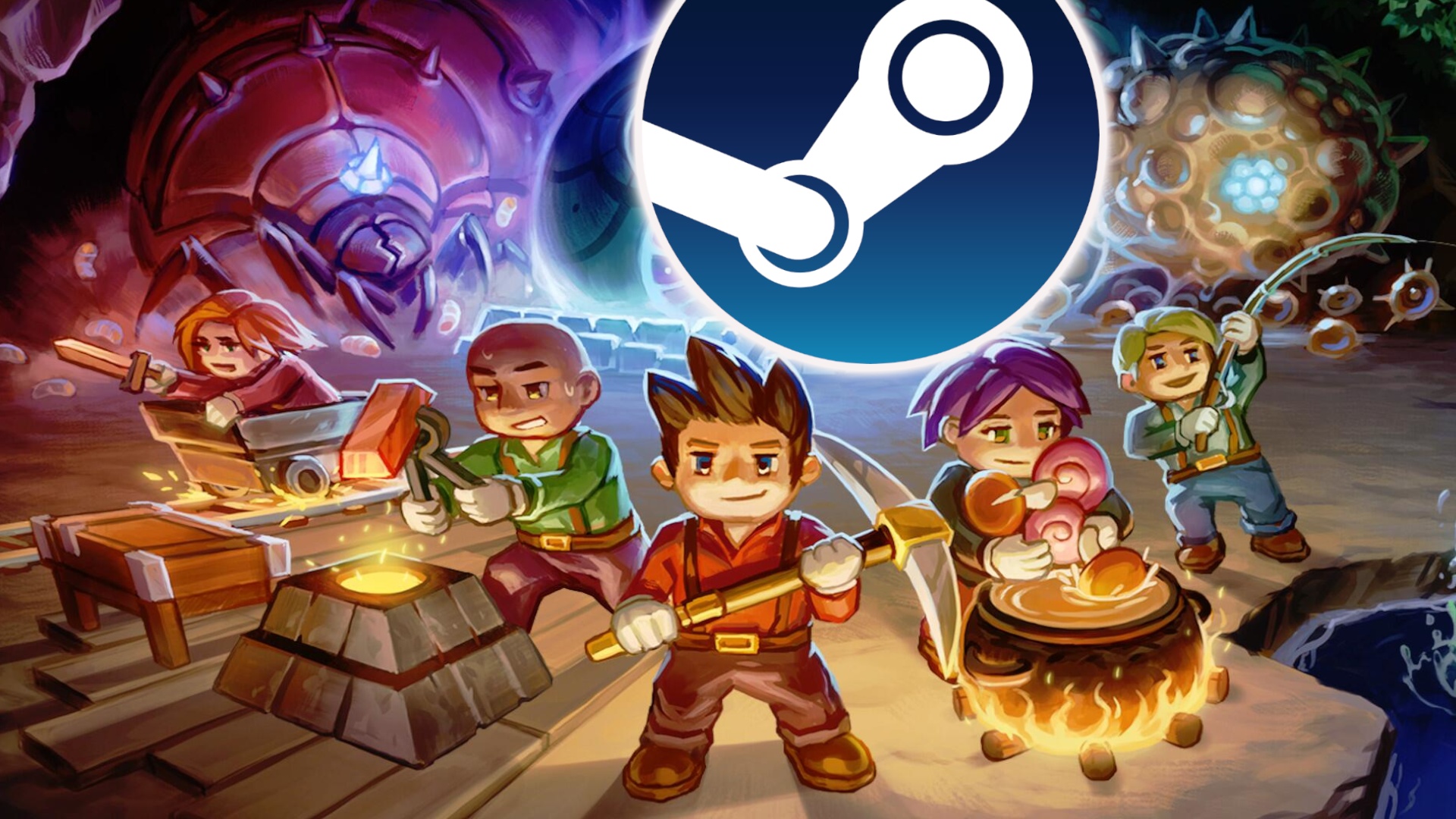 »Was zur Hölle geht hier ab!?« - Bergbau-Sandbox mit Koop geht bei Steam plötzlich steil, Entwickler aus dem Häuschen