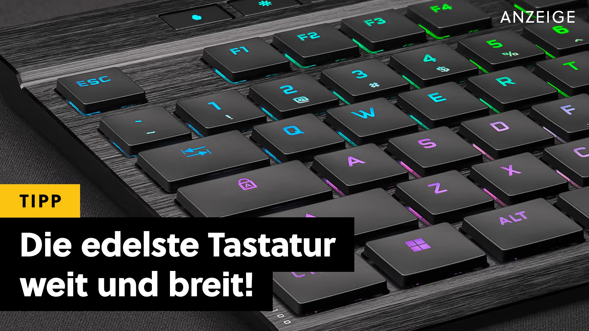 Corsair - Ich liebe meine mechanische Tastatur, aber es gibt eine noch bessere Version! [Anzeige]