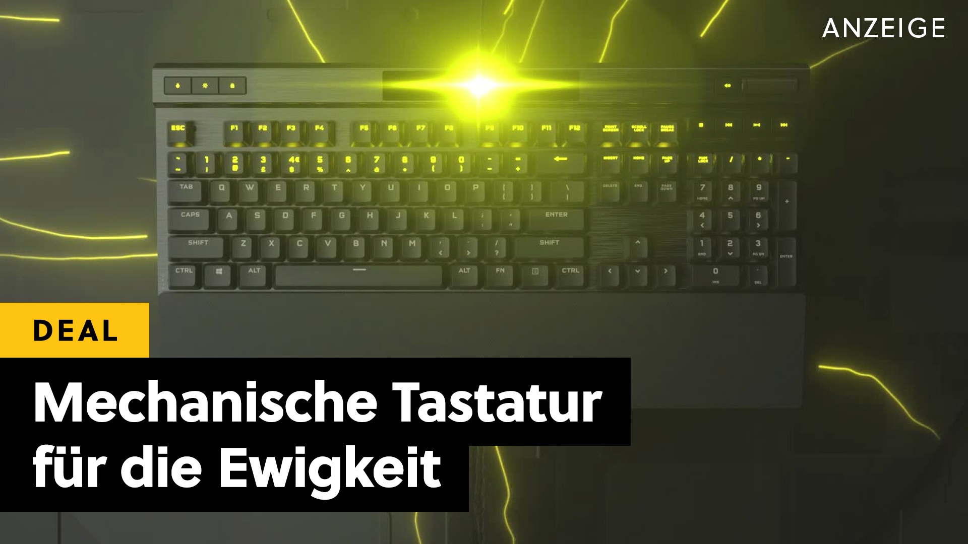 Deals: PC Gaming - Mechanische Tastatur von Corsair jetzt im Bestpreis-Angebot! [Anzeige]
